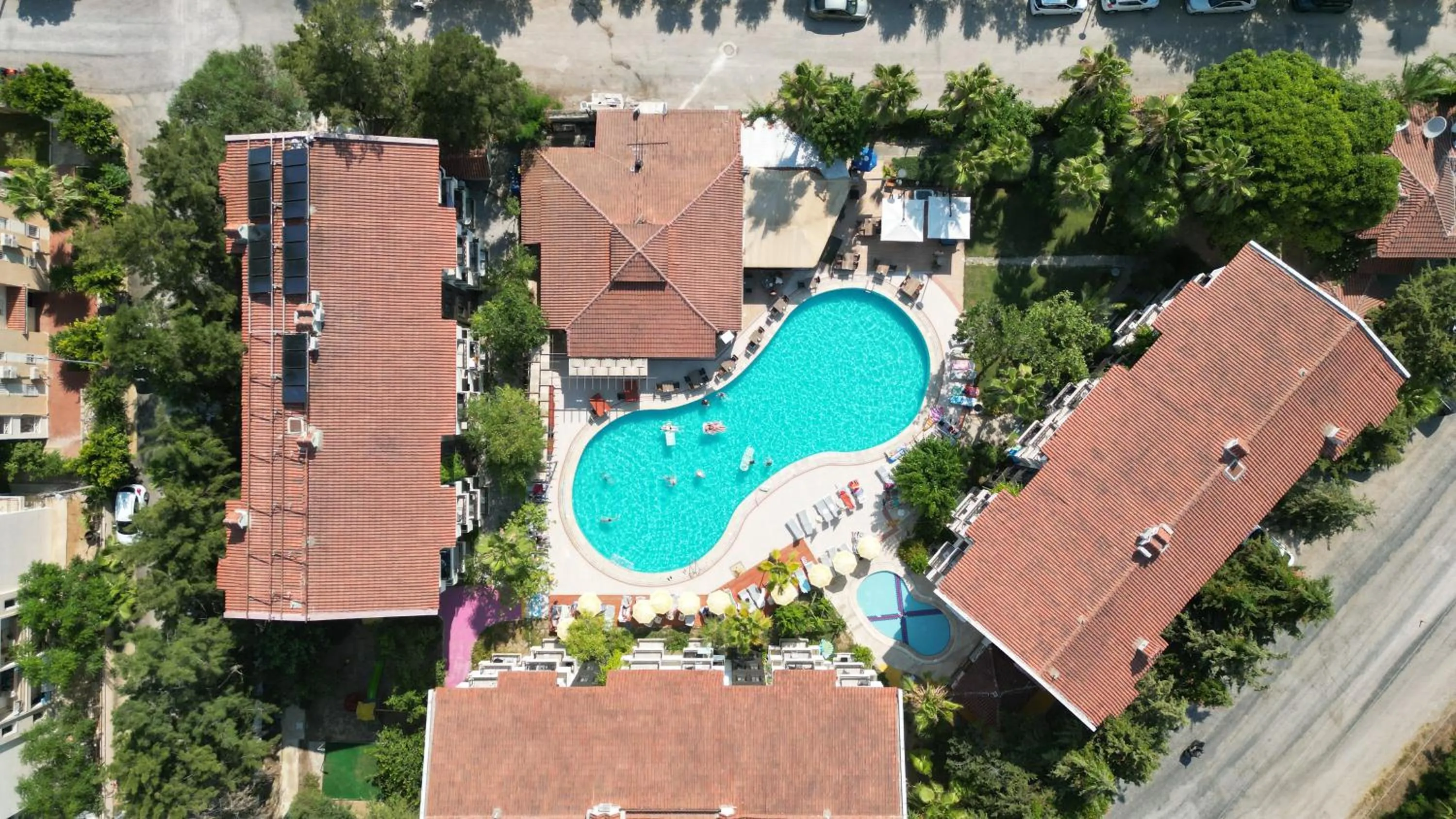 Bird's eye view in LEMAS SUITE HOTEL