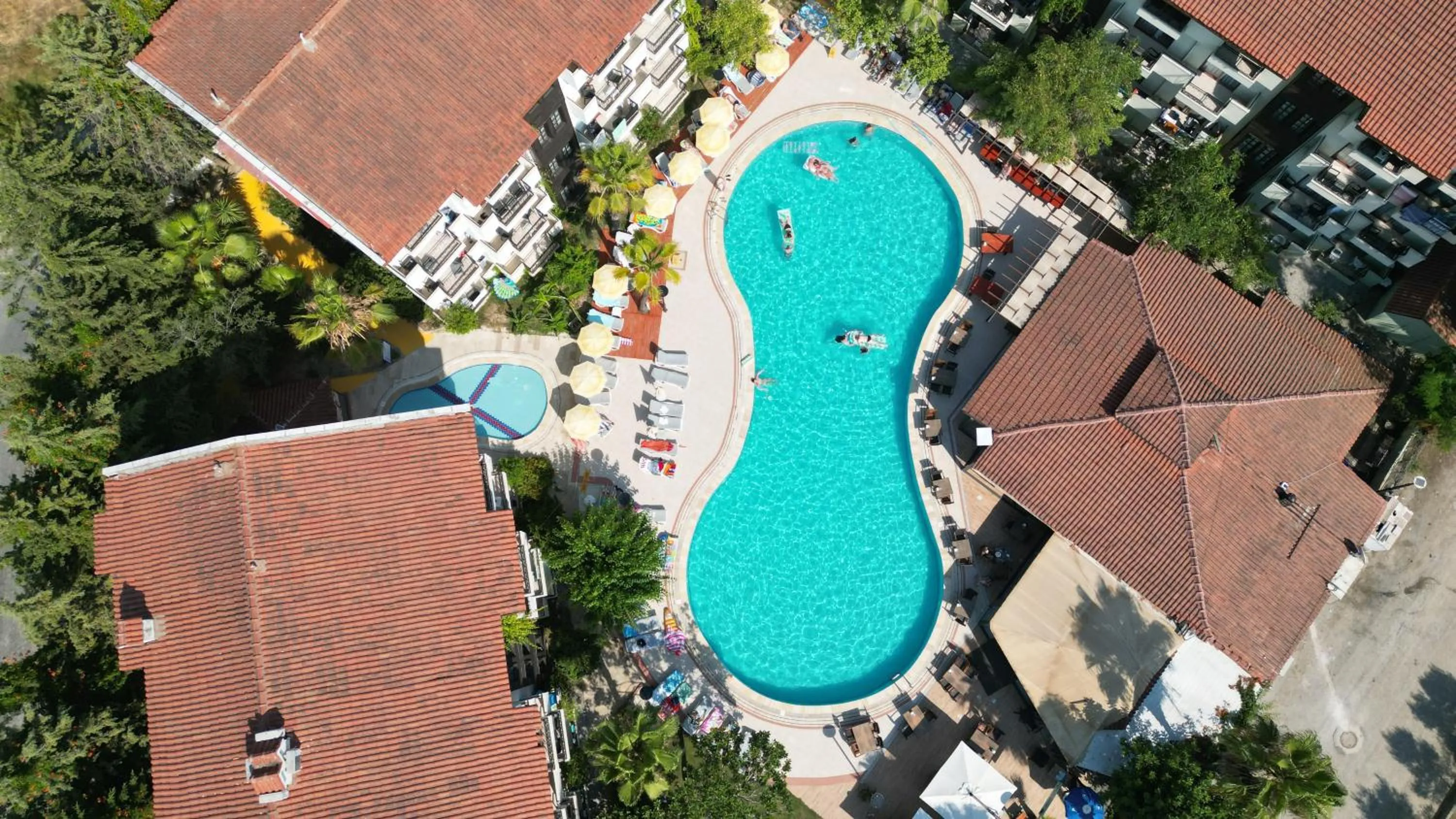 Bird's eye view in LEMAS SUITE HOTEL