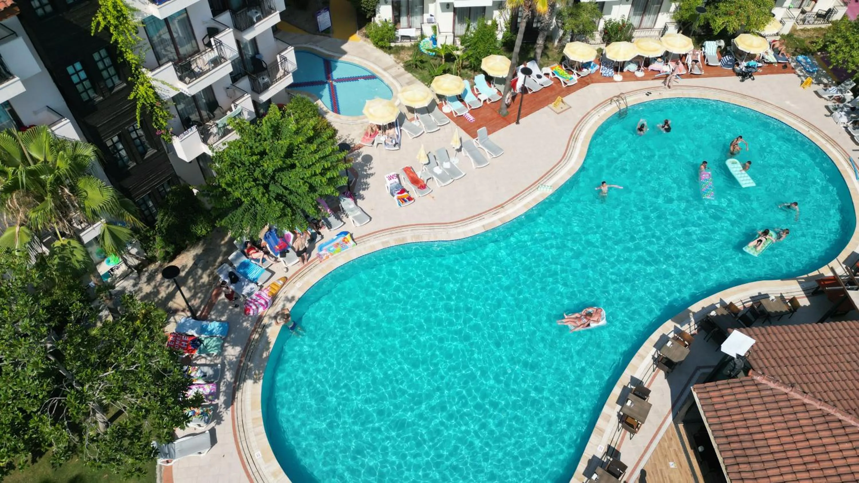 Bird's eye view in LEMAS SUITE HOTEL