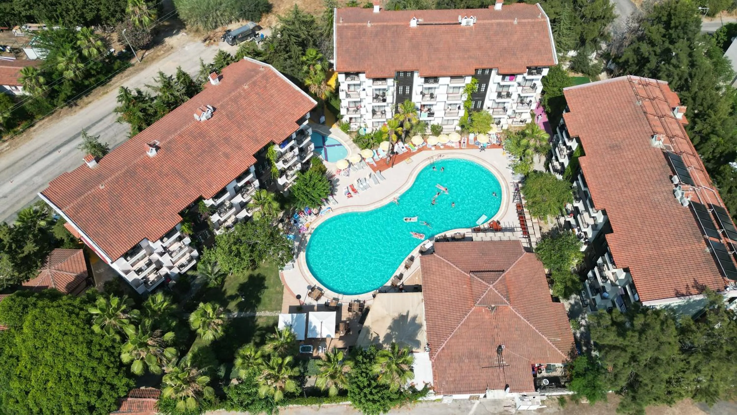 Bird's eye view in LEMAS SUITE HOTEL