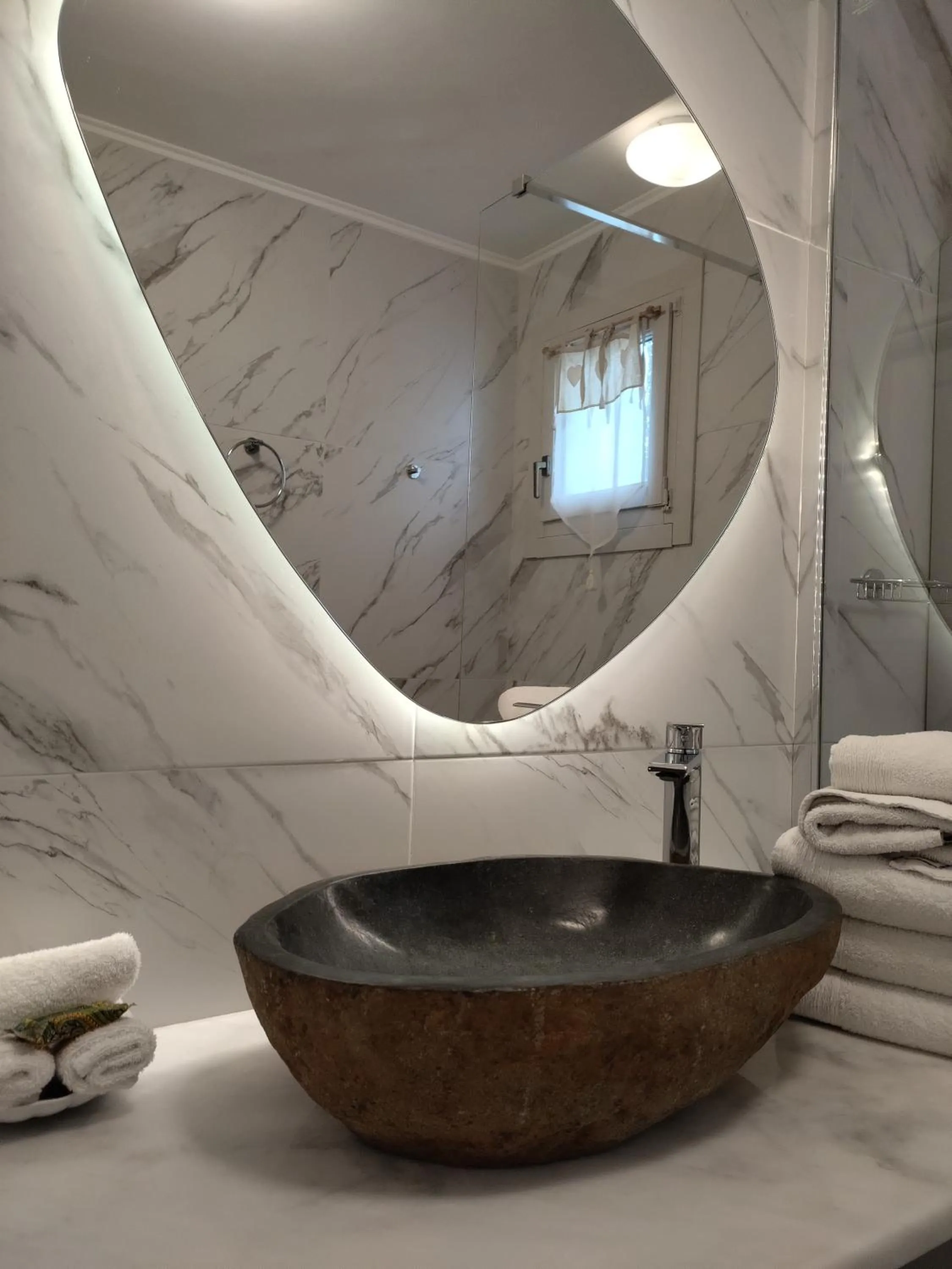 Bathroom in Tharroe of Mykonos Boutique Hotel