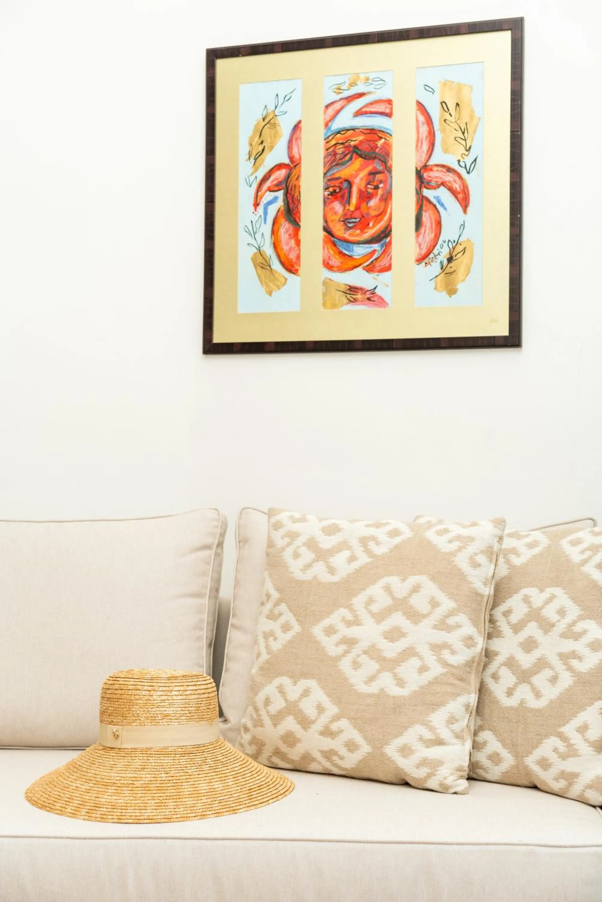 Decorative detail in Tharroe of Mykonos Boutique Hotel