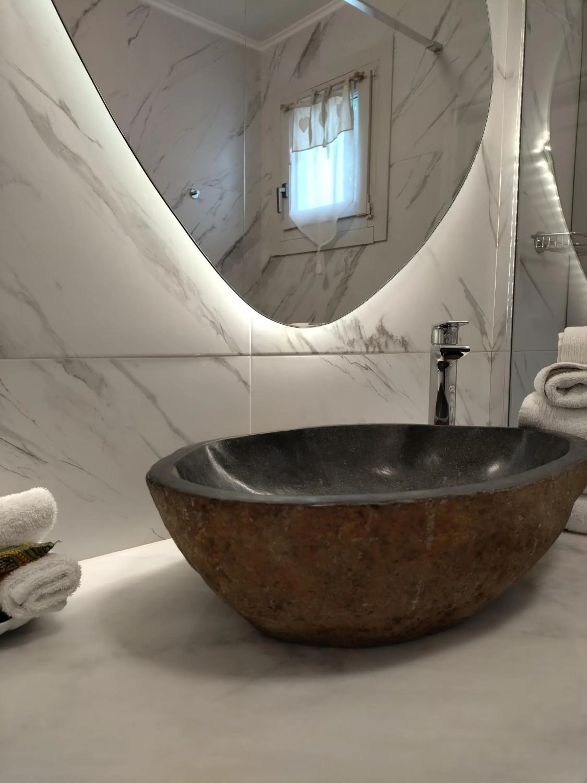 Bathroom in Tharroe of Mykonos Boutique Hotel