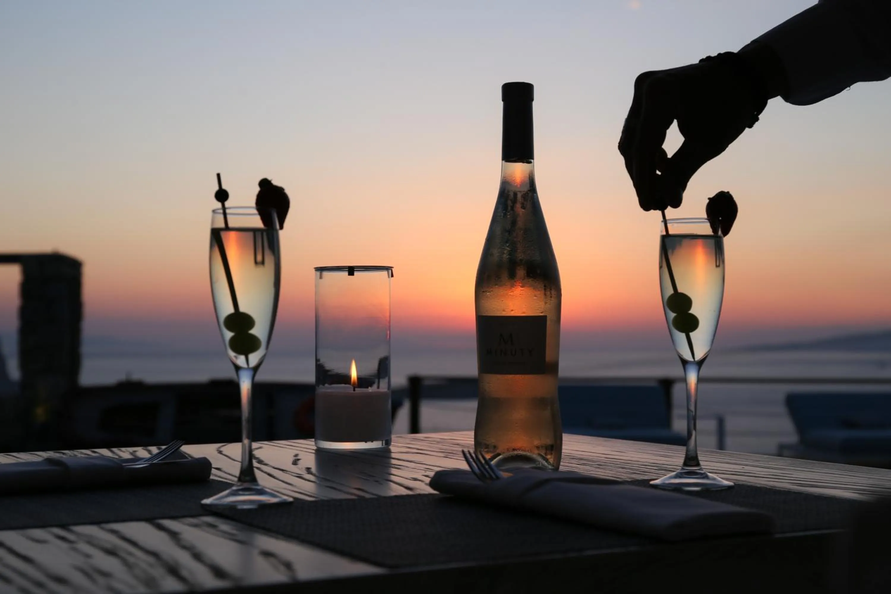 Restaurant/places to eat in Tharroe of Mykonos Boutique Hotel