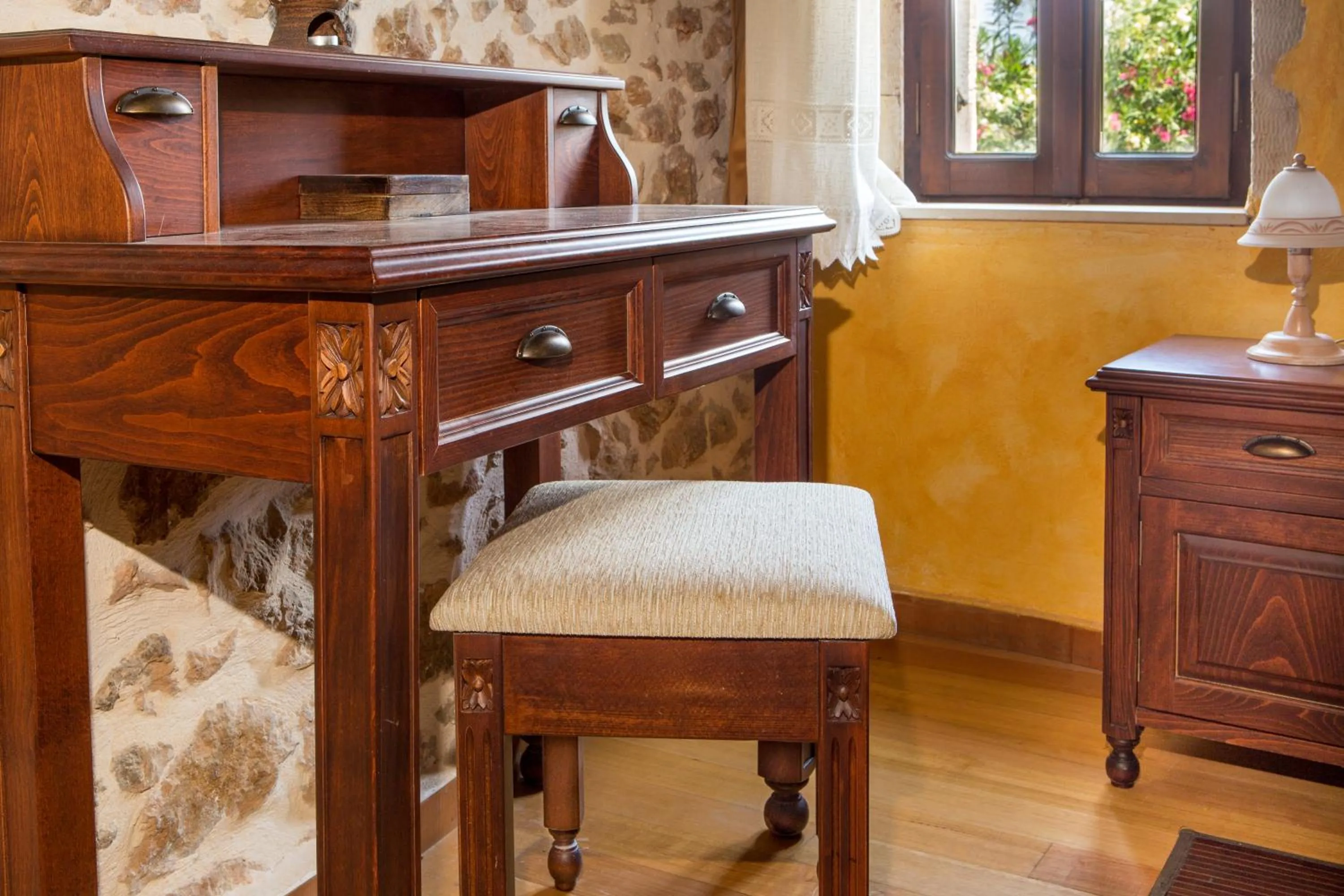 Decorative detail in Samonas Traditional Villas