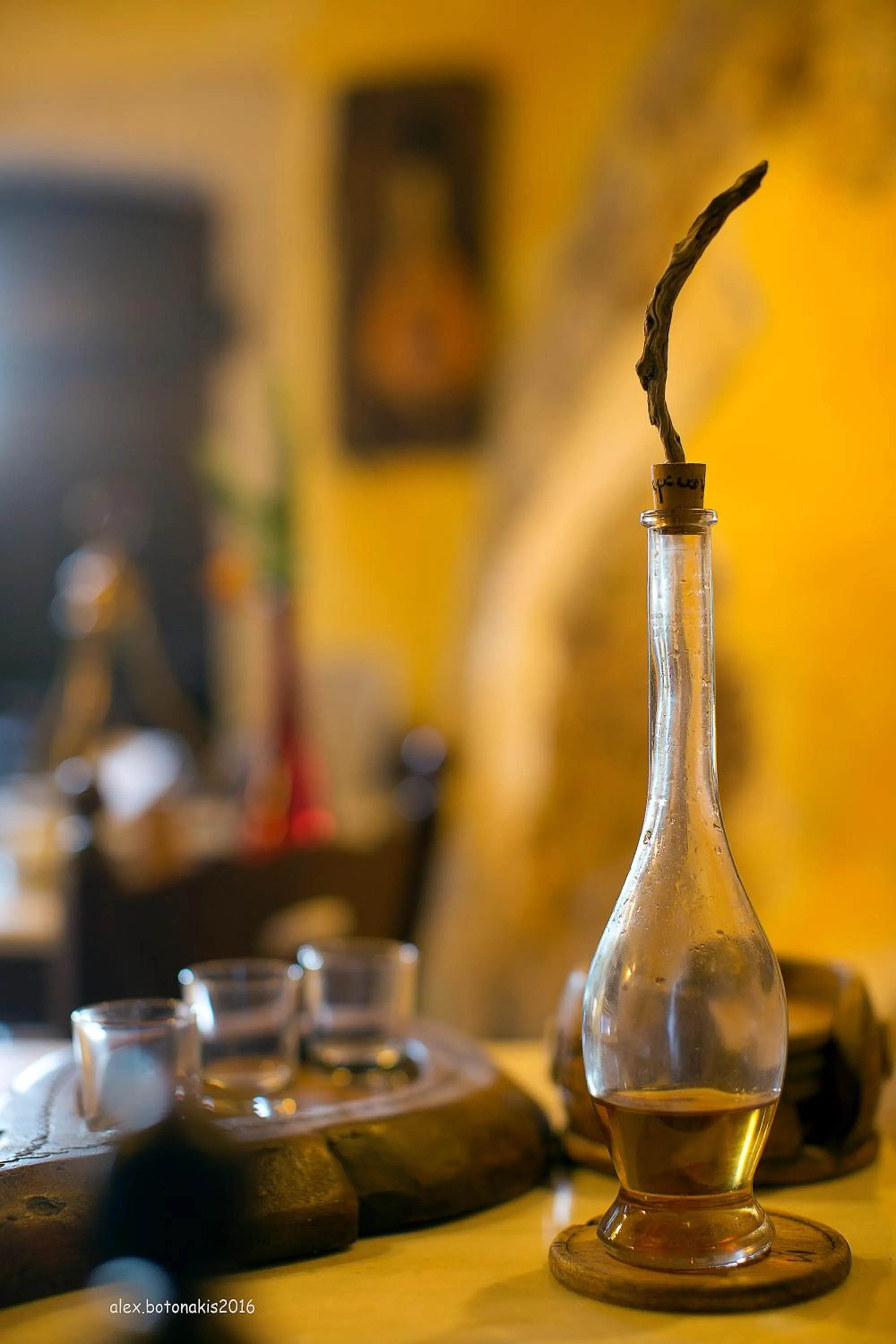 Alcoholic drinks in Samonas Traditional Villas