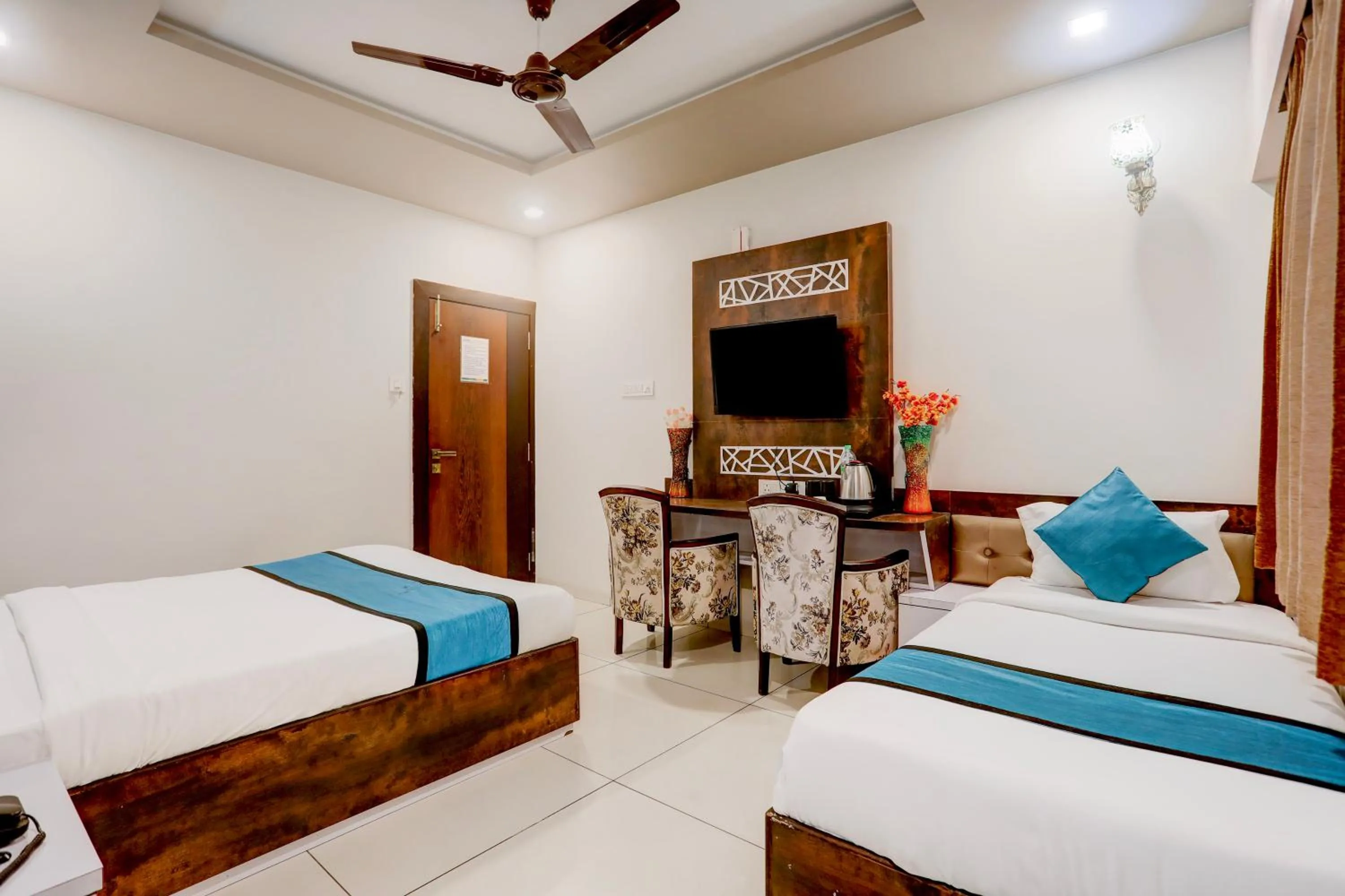 Bed in The Byke Business Hotel - Signature Planet Vijay Nagar