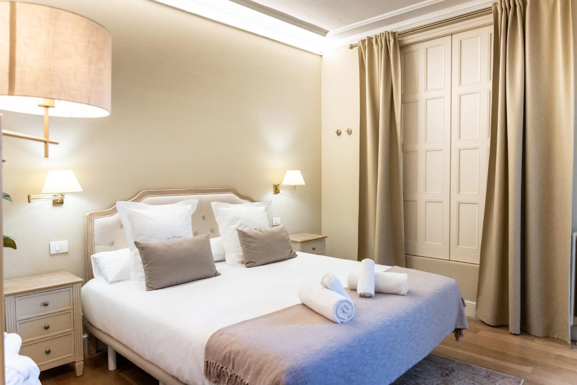 Bed in Hotel Font de la Canya