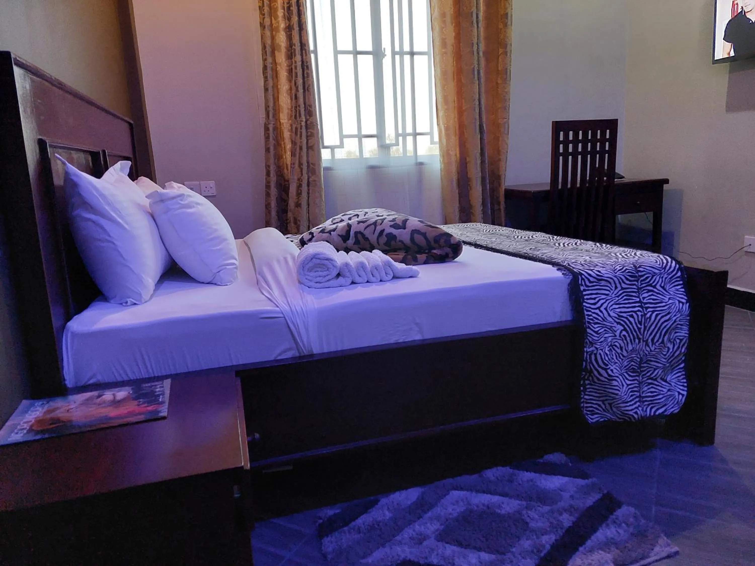 Bed in Kiteme Comfort Lodge