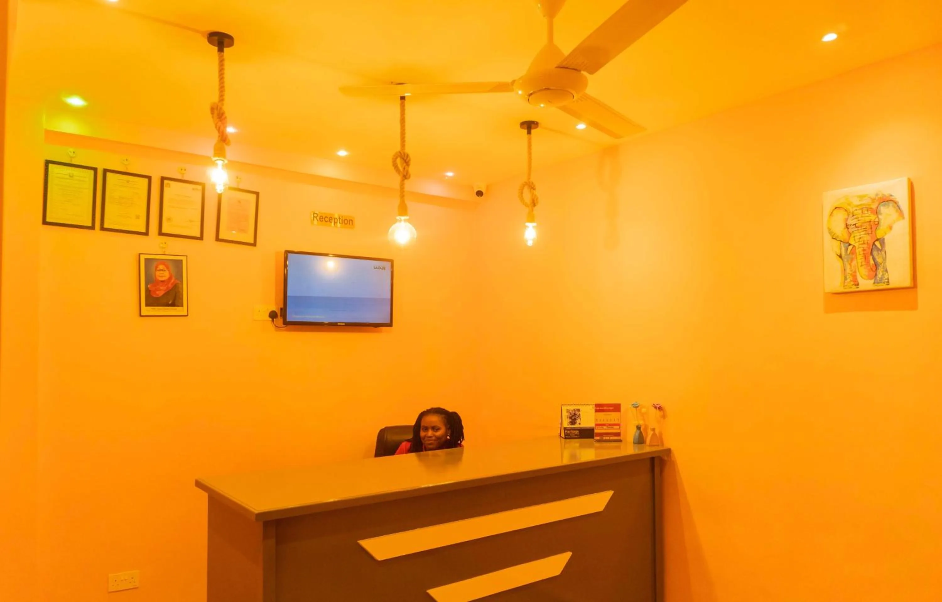 Lobby or reception in Kiteme Comfort Lodge