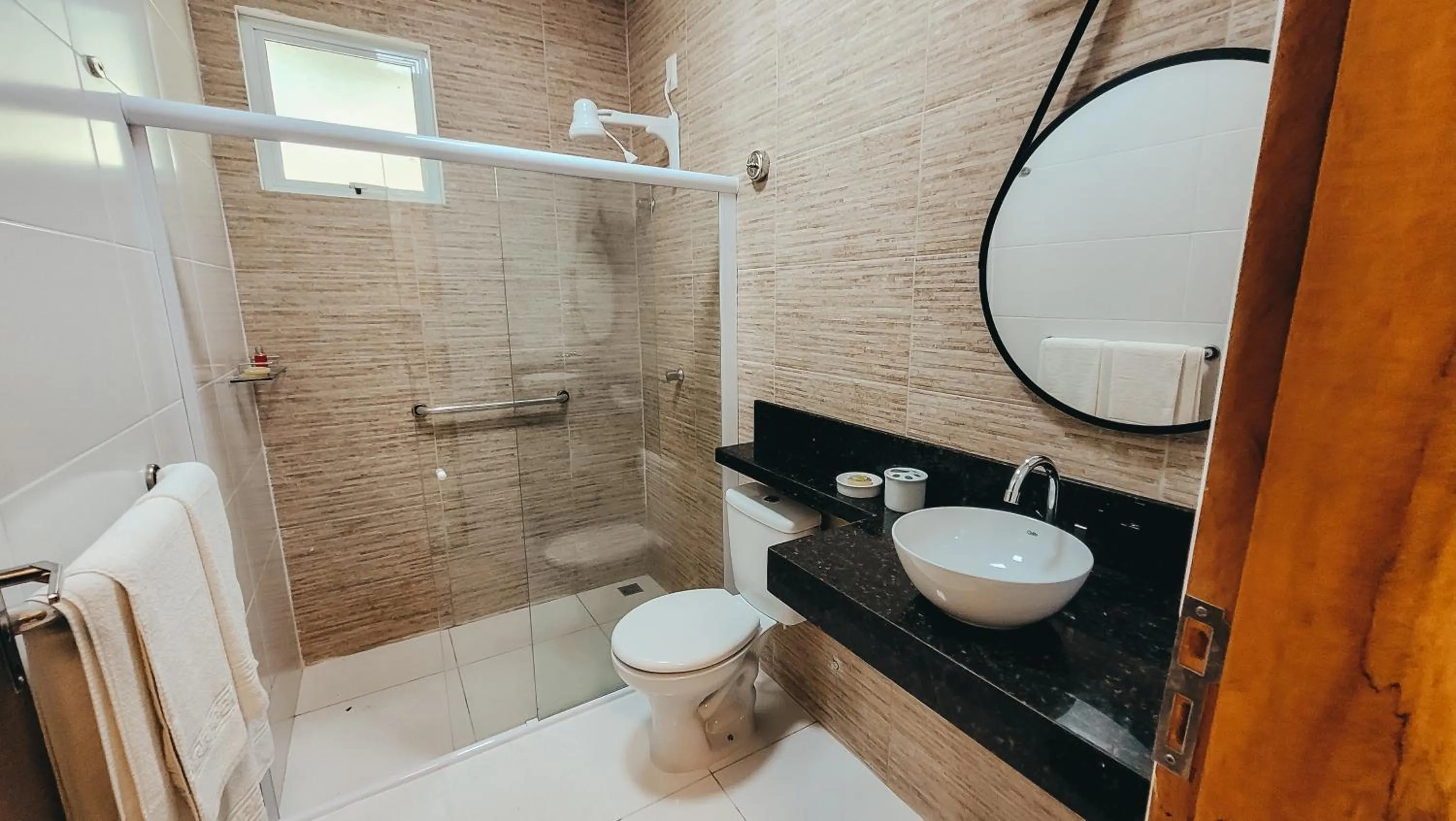 Shower in Ajubá Pousada