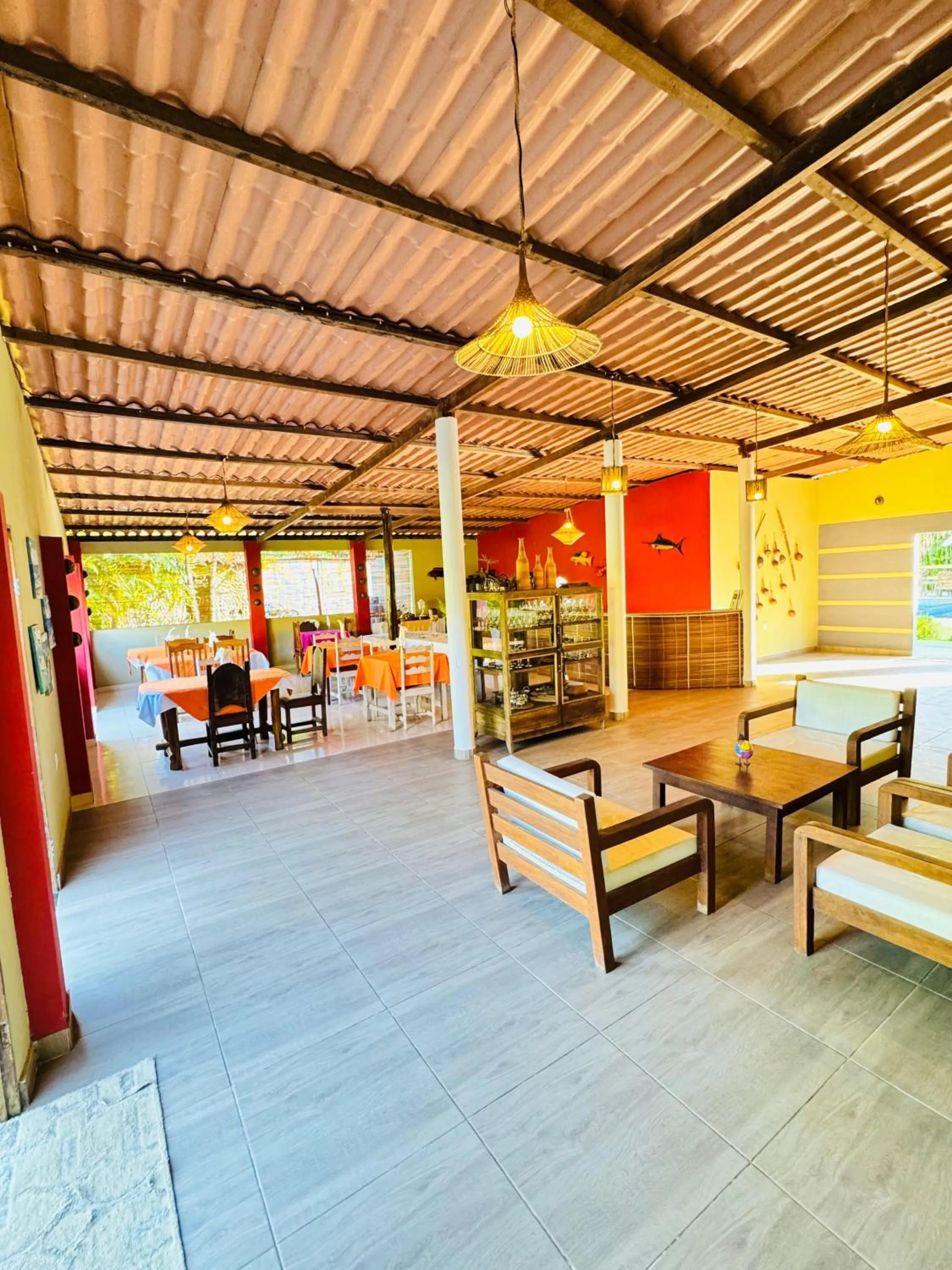 Restaurant/places to eat in Ajubá Pousada