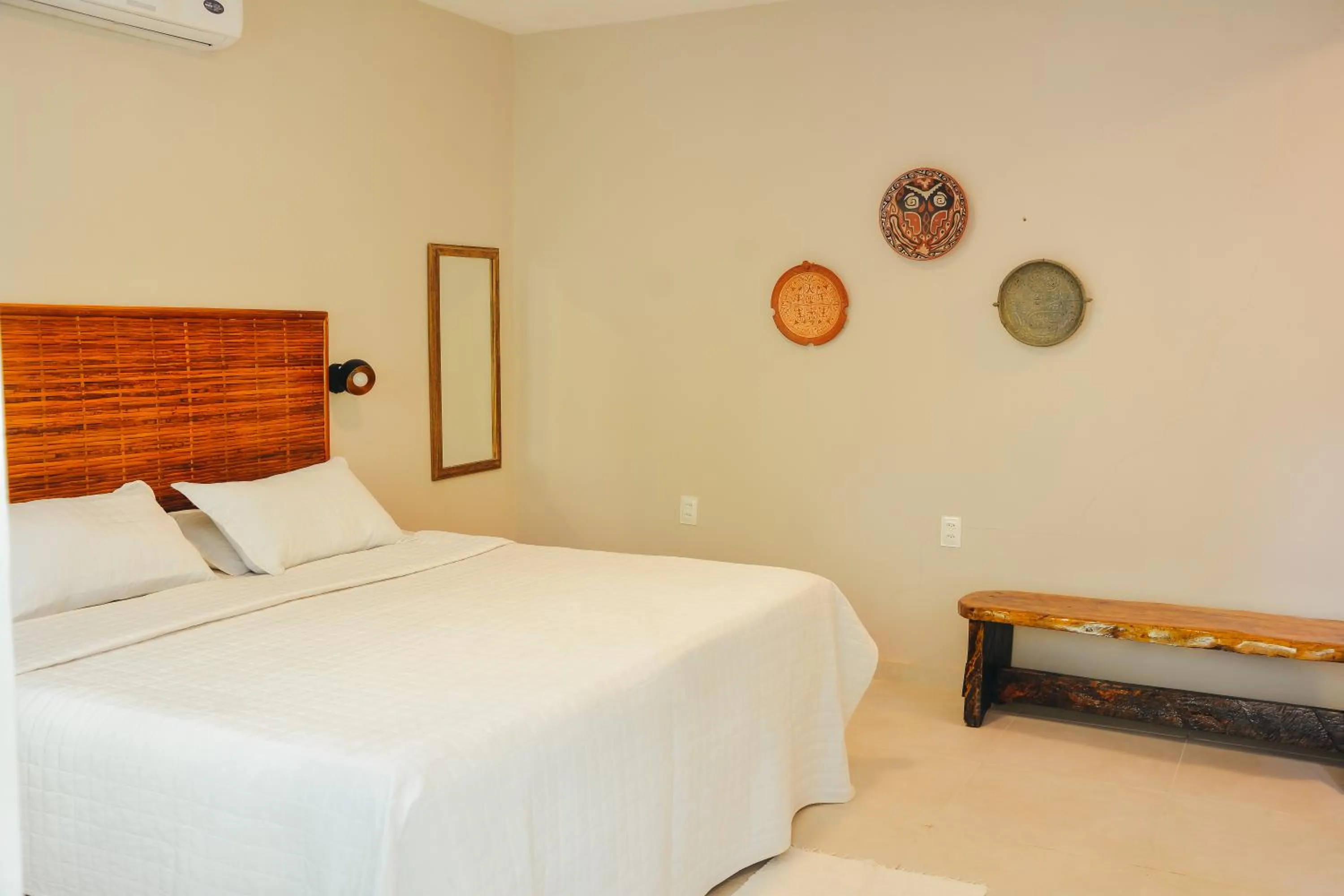 Bed in Ajubá Pousada