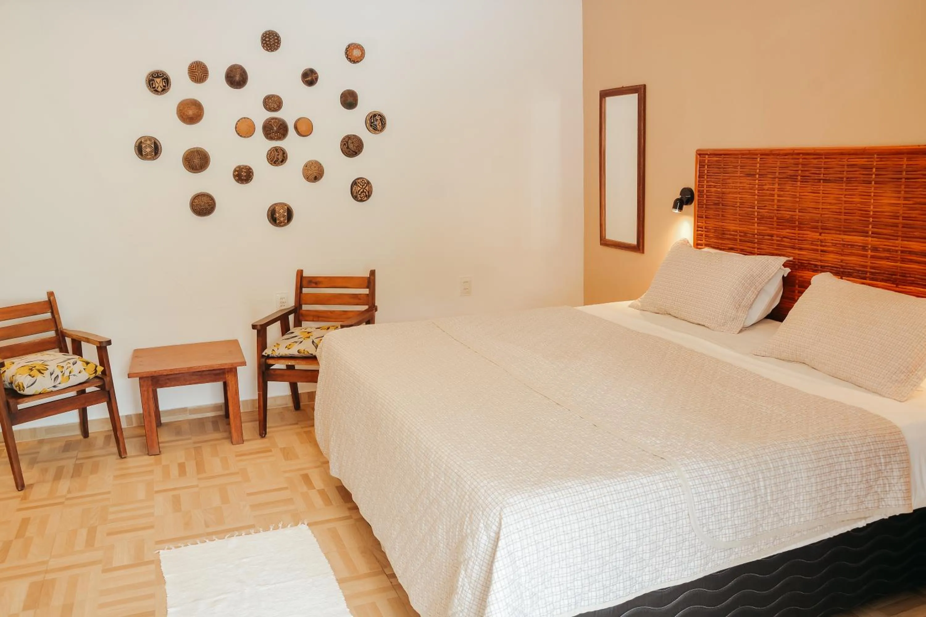 Bed in Ajubá Pousada