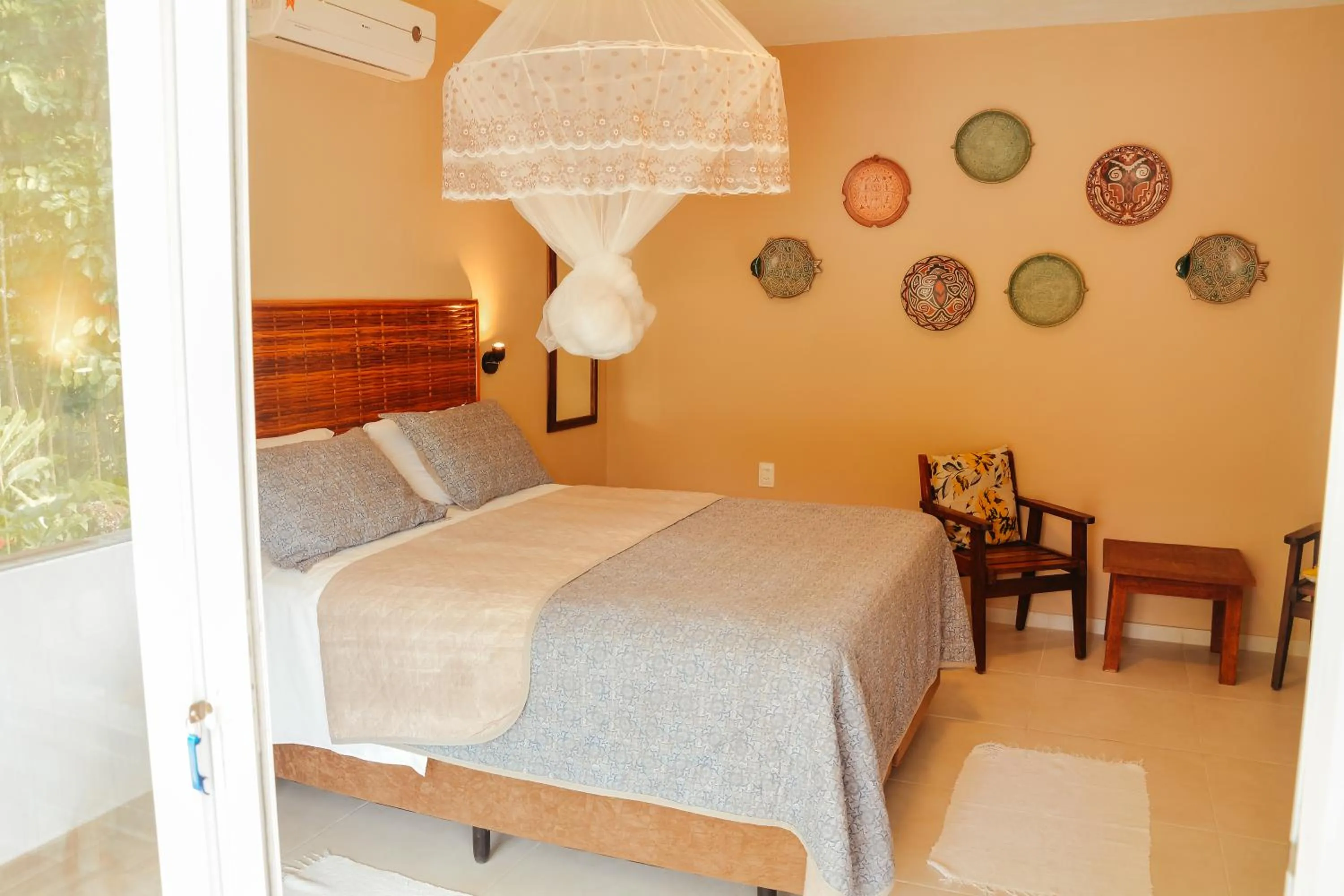 Bed in Ajubá Pousada