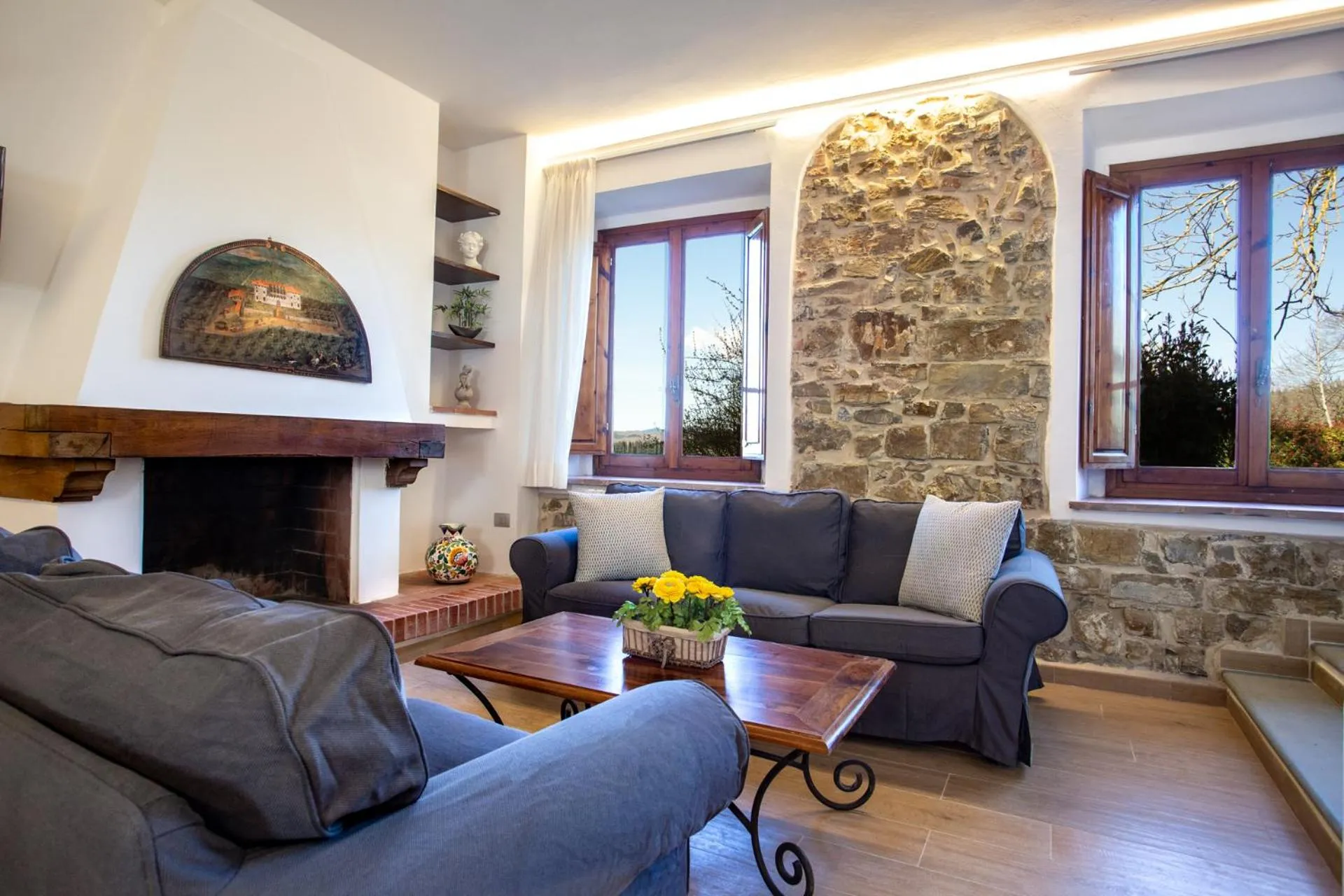 Living room in Residenza le Colline del Paradiso