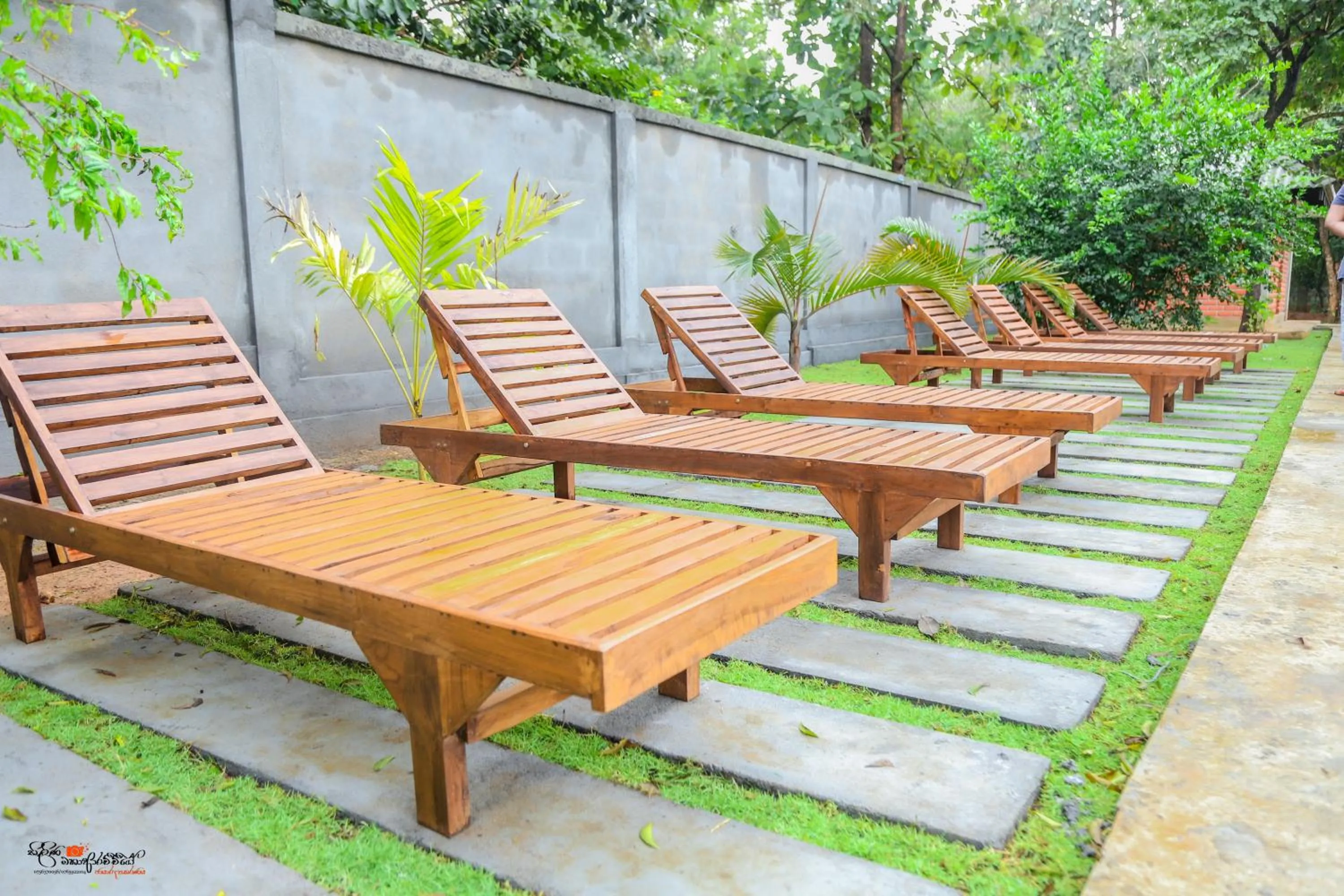 sunbed in Naturaliza Sigiriya