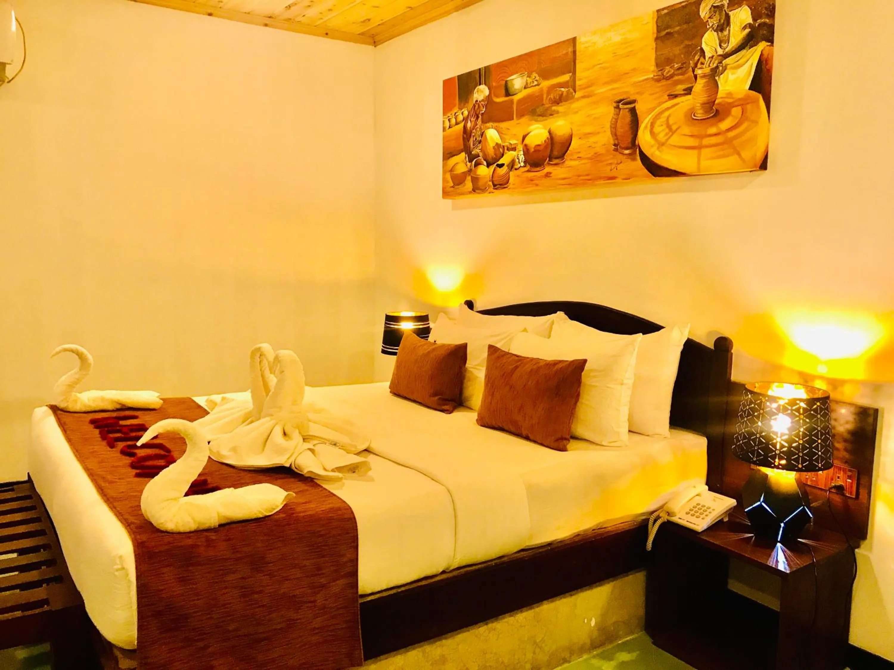 Bedroom, Bed in Naturaliza Sigiriya