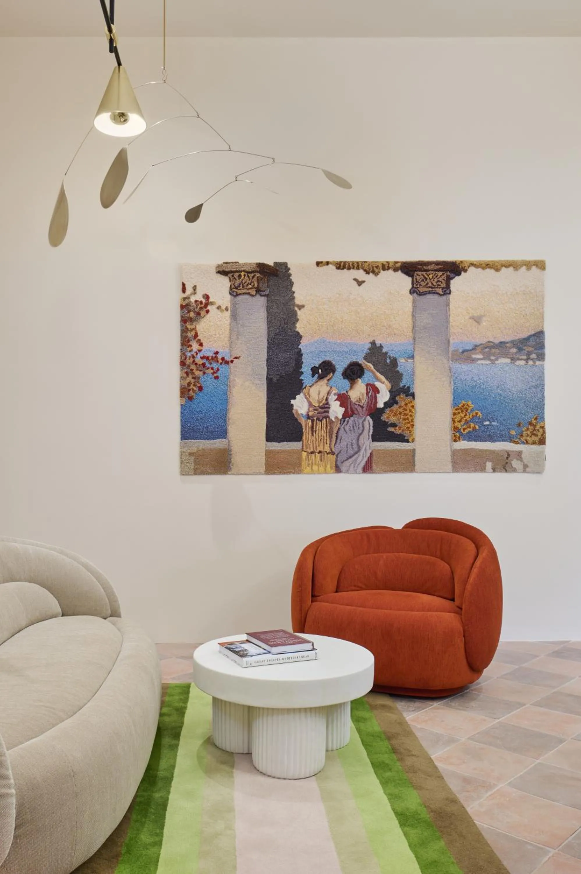 Seating area in Palace Natali