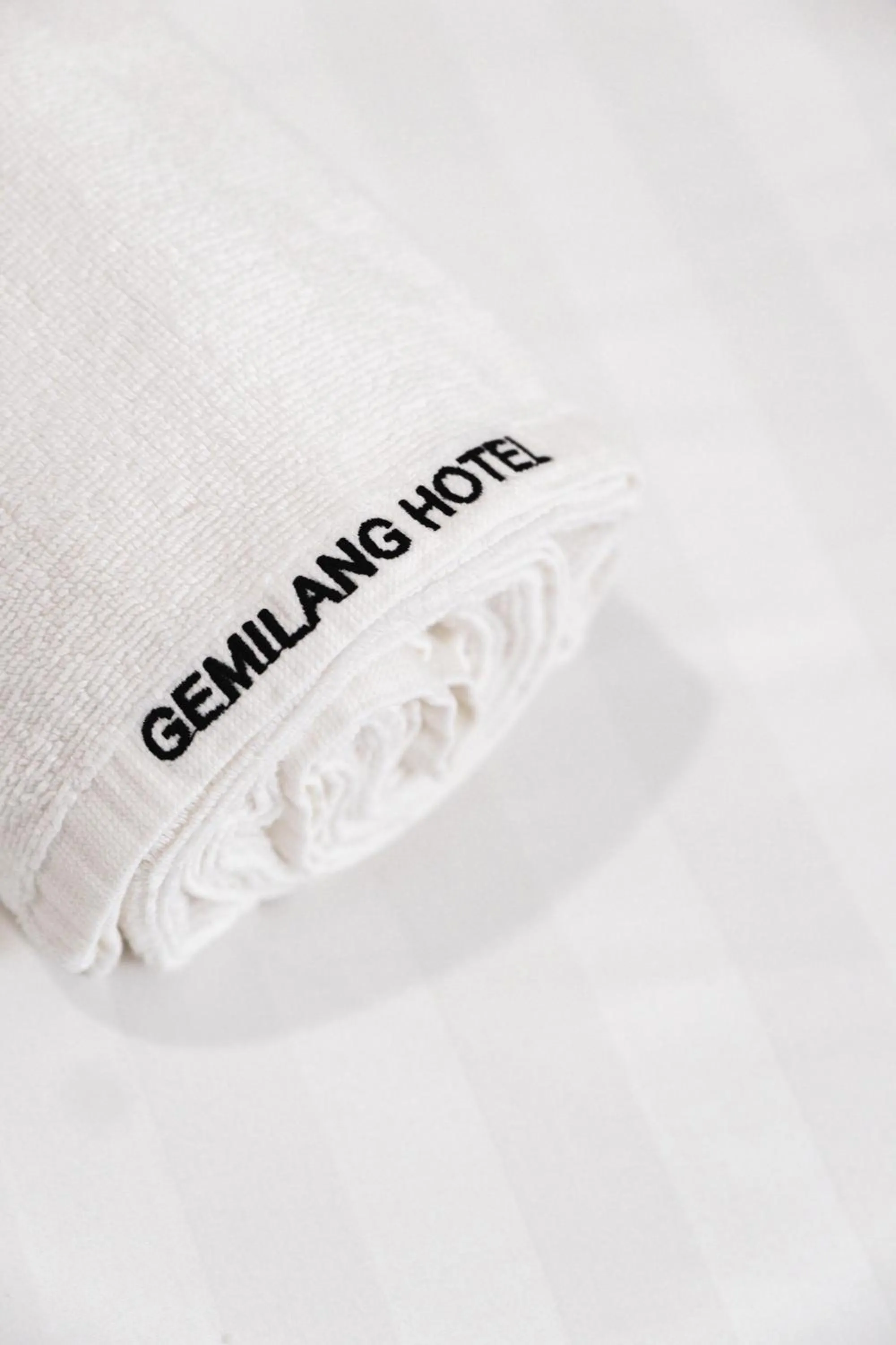 towels in Gemilang Hotel