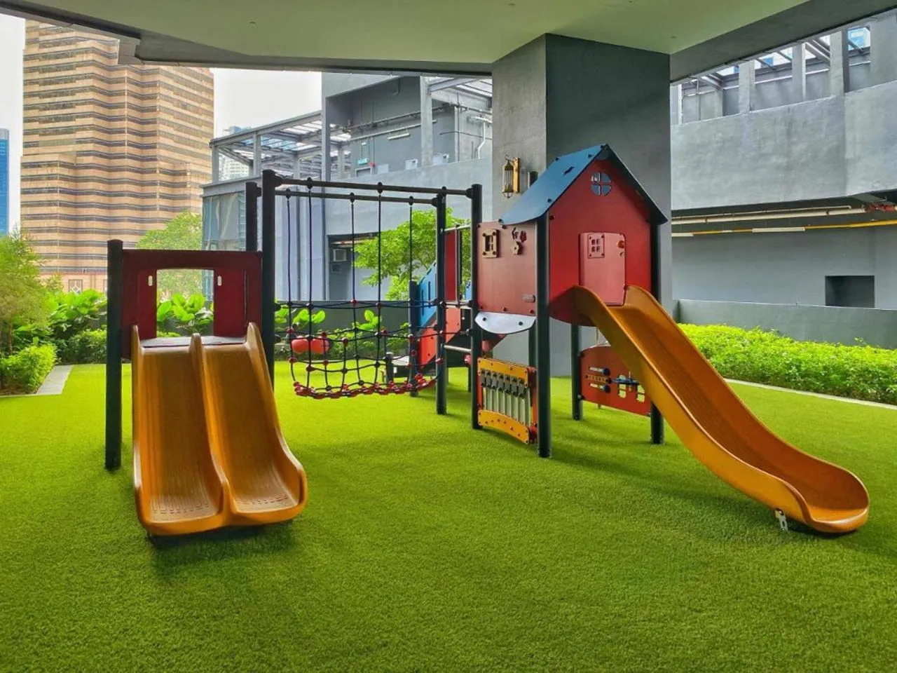 Children play ground in Star Sky Park KLCC