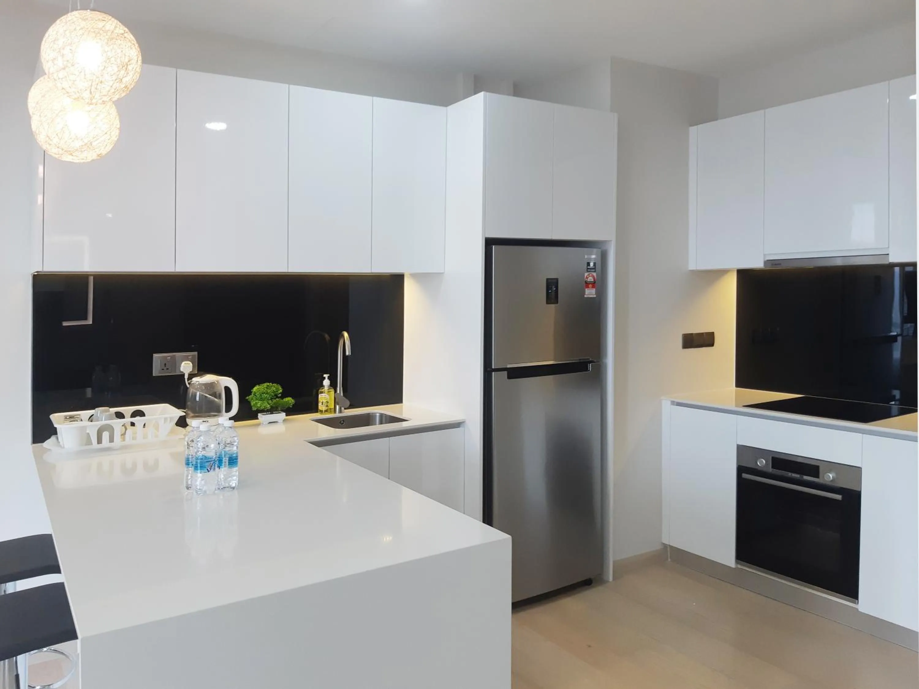 Kitchen or kitchenette in Star Sky Park KLCC