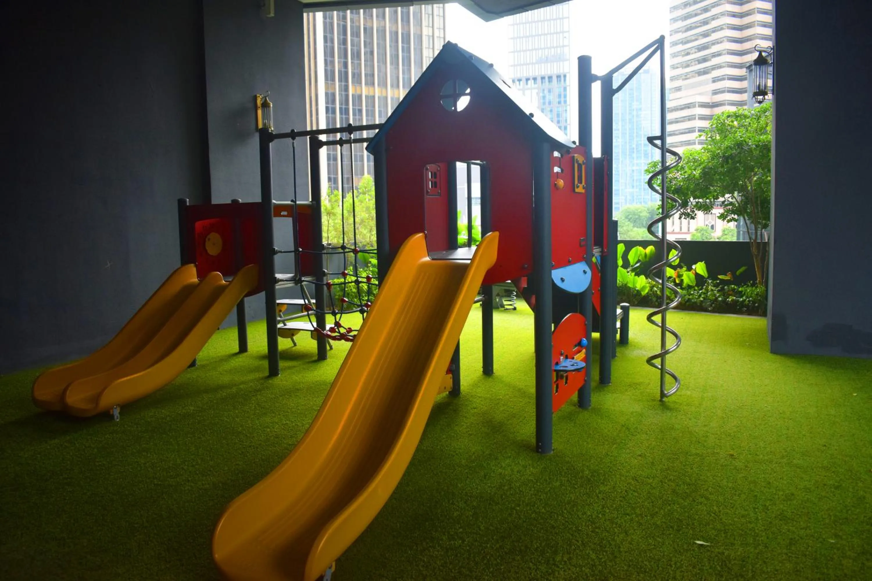 Children play ground in Star Sky Park KLCC