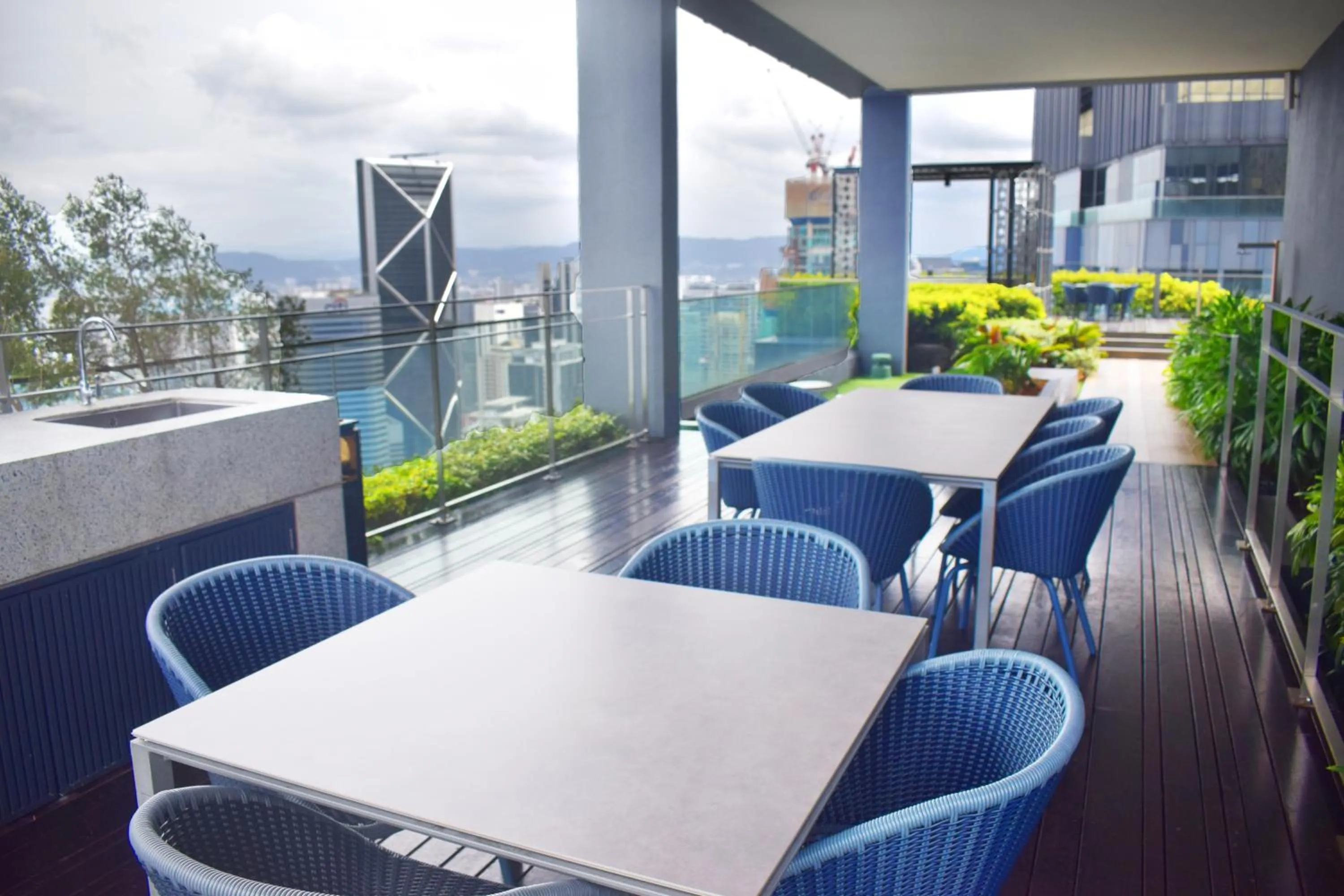 BBQ facilities in Star Sky Park KLCC