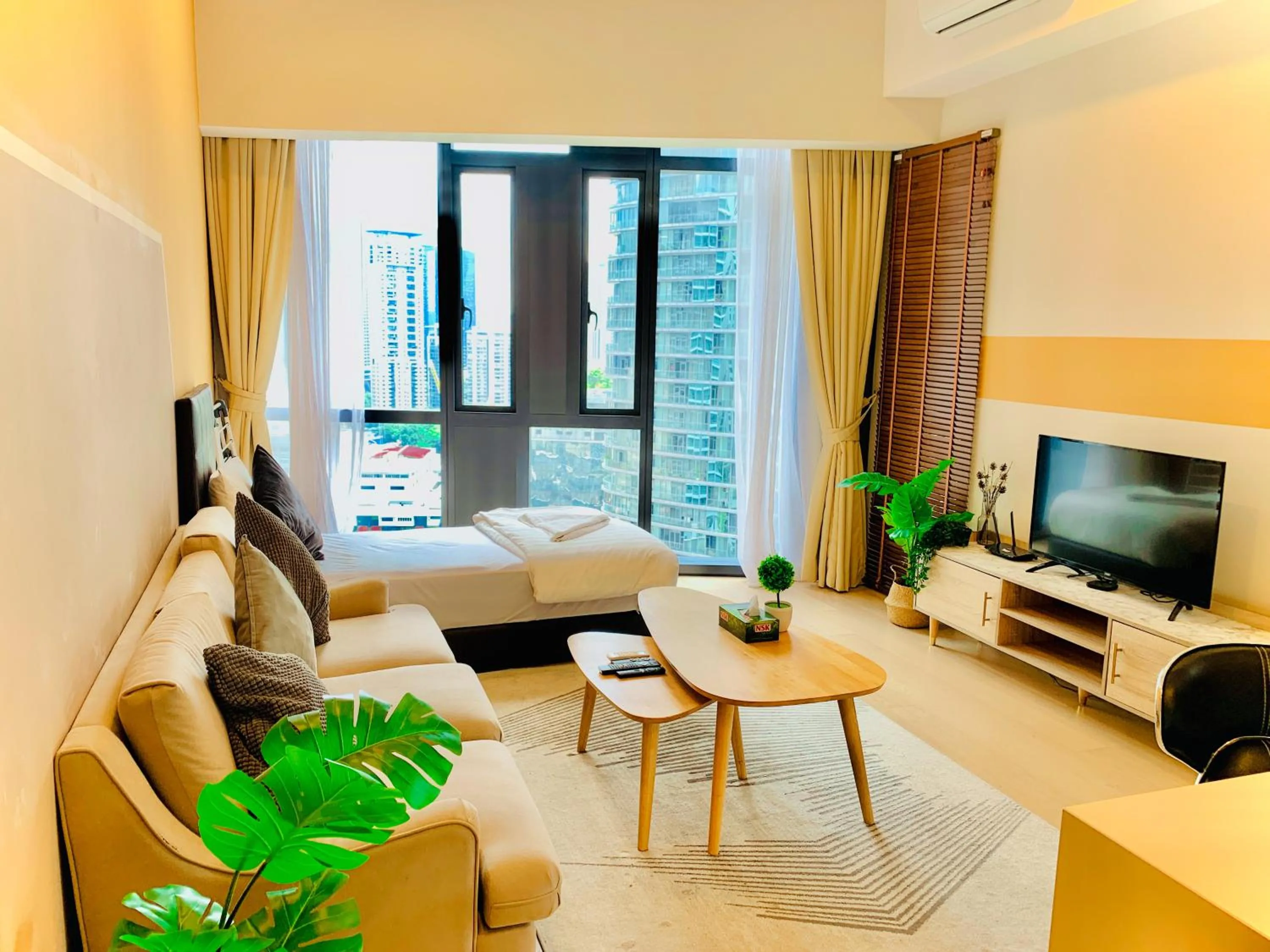 Bed in Star Sky Park KLCC