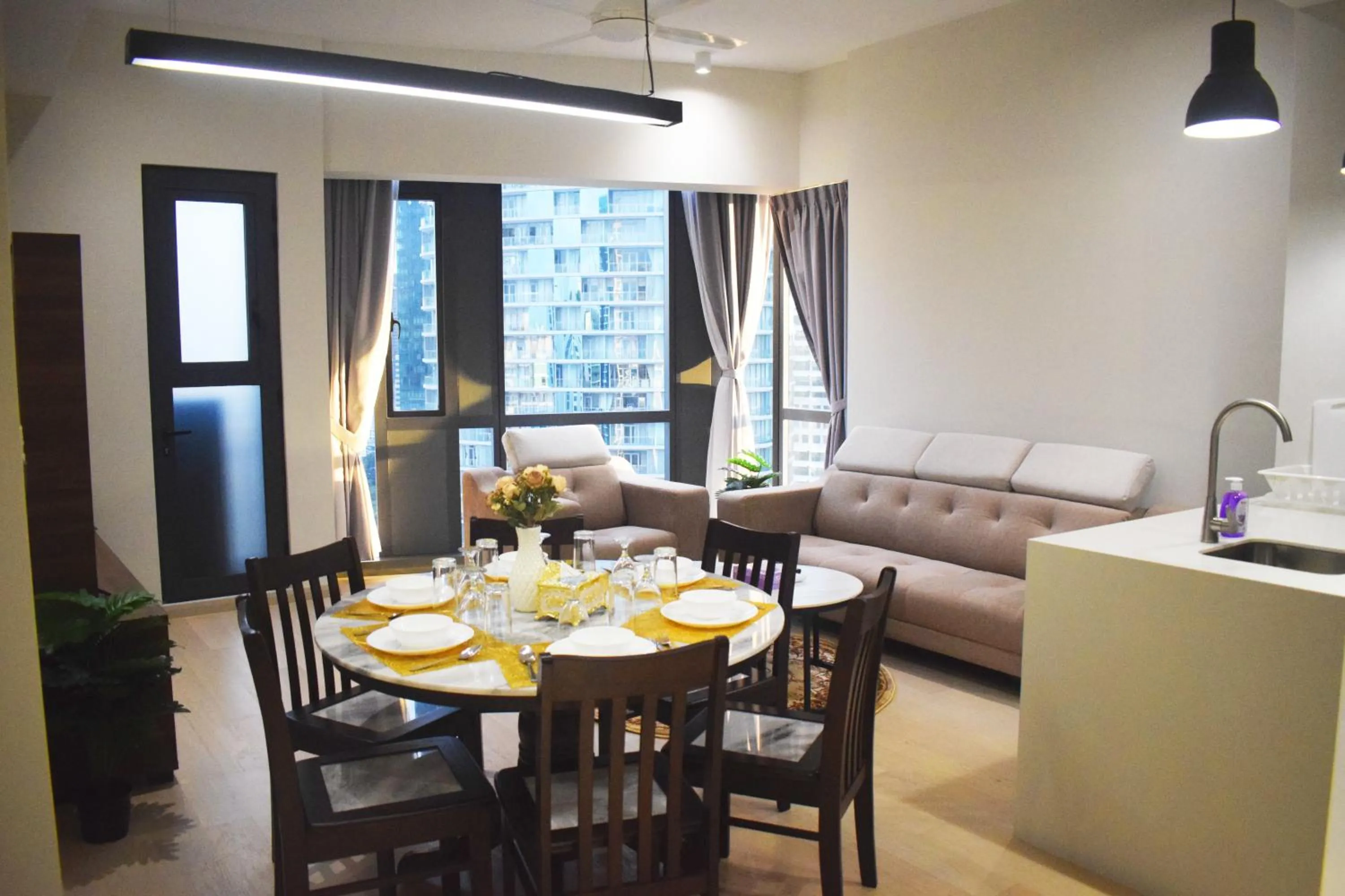 Living room in Star Sky Park KLCC