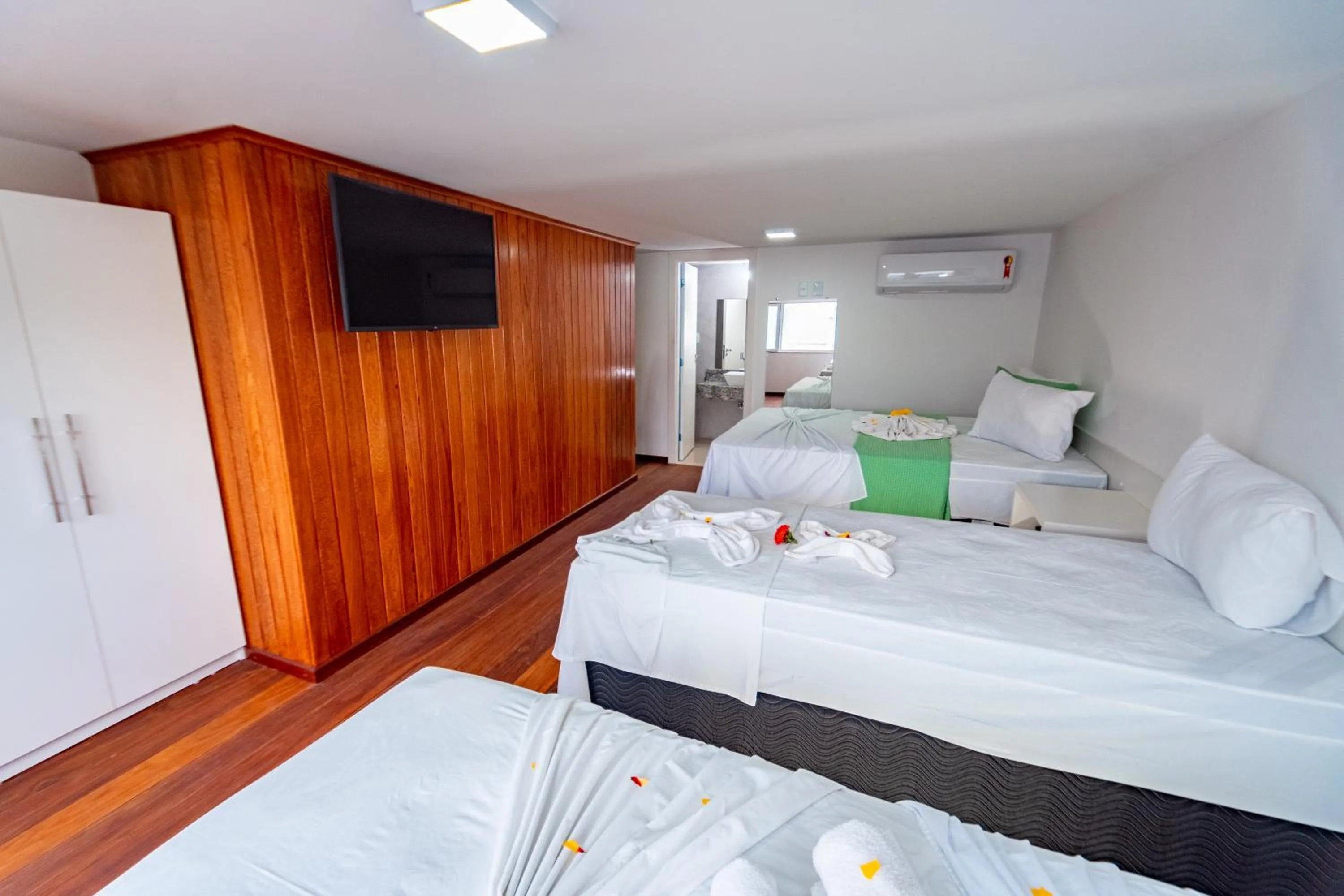 Bed in Brisa do Mar Praia Hotel