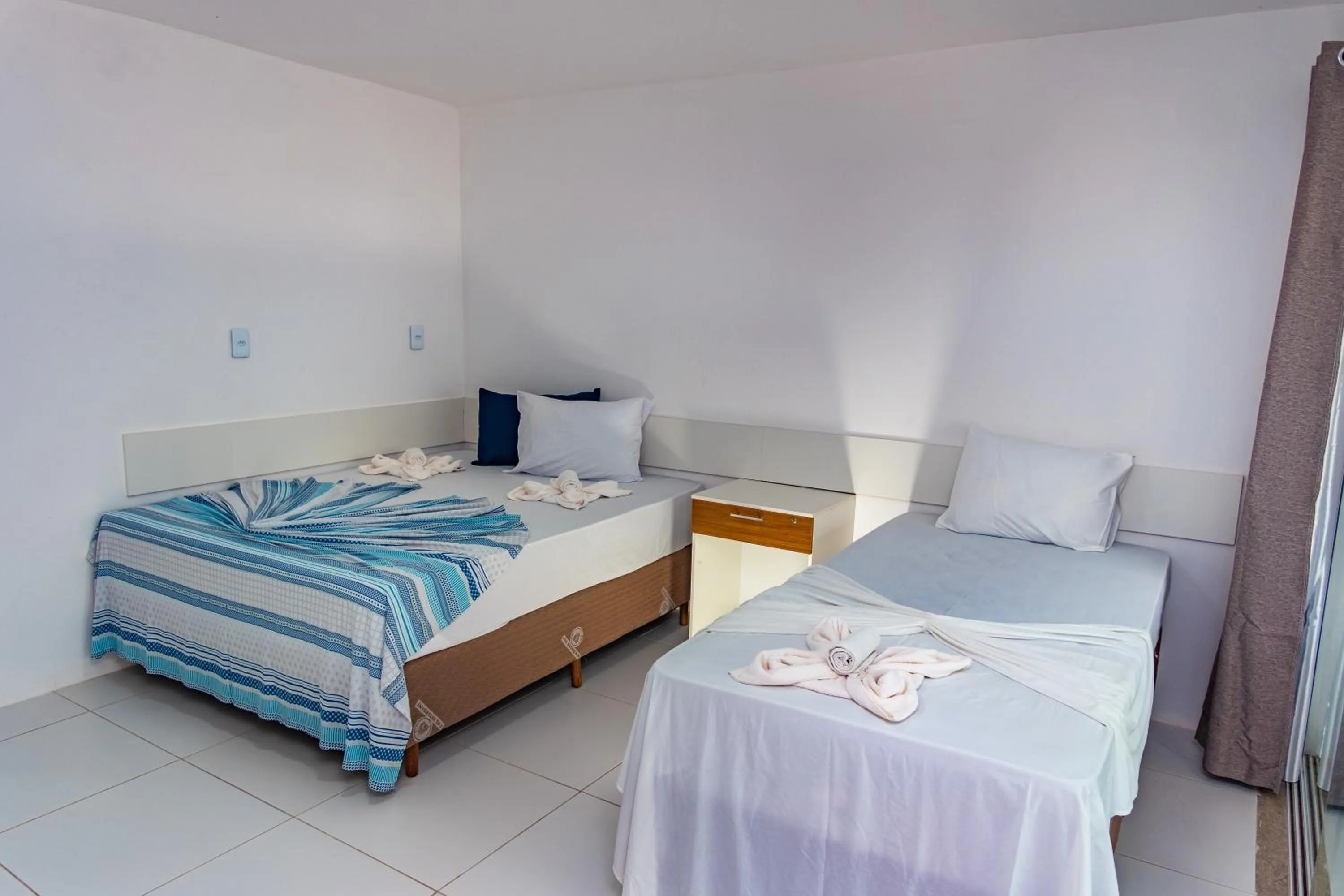 Bed in Brisa do Mar Praia Hotel