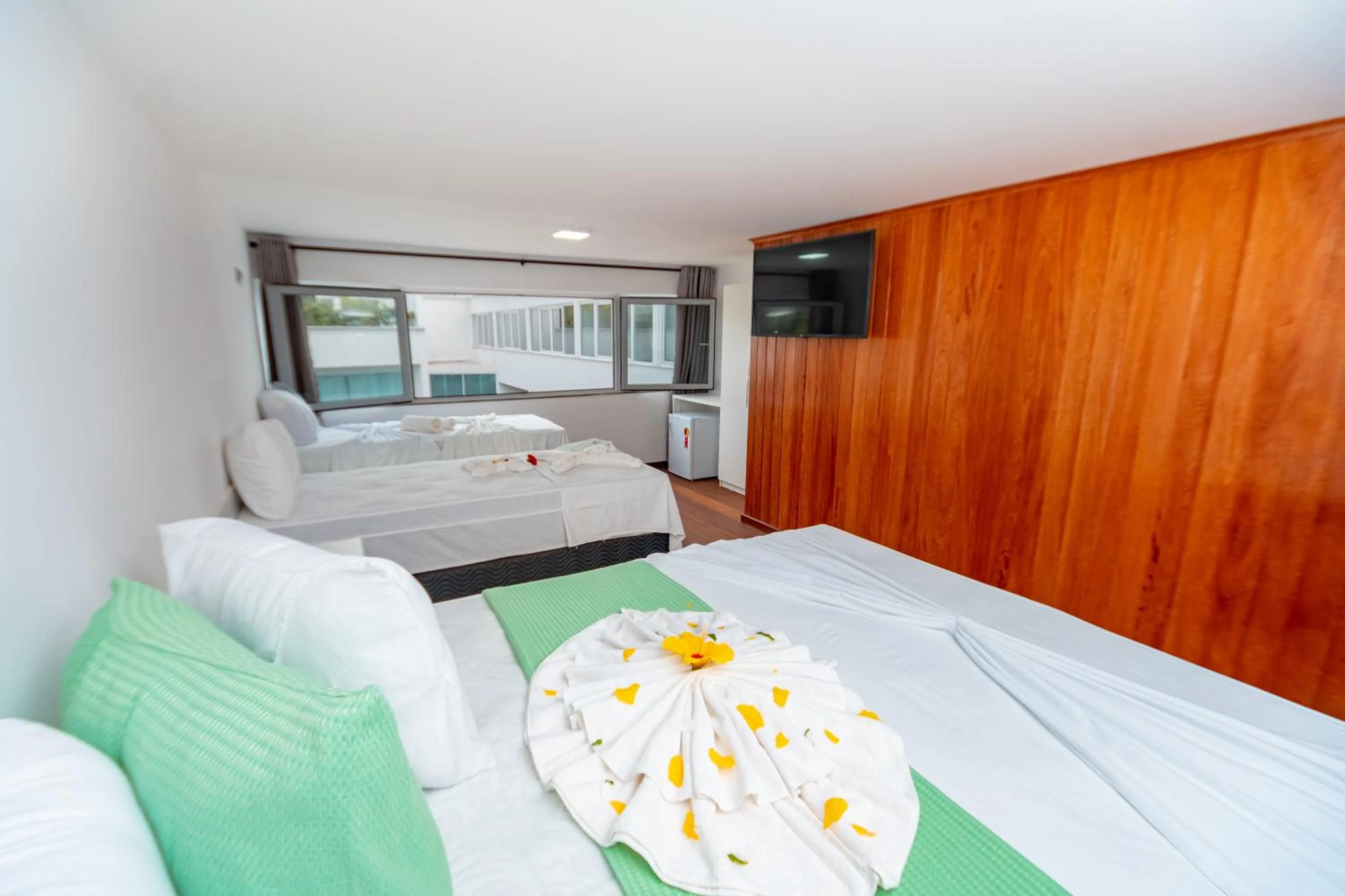 Bed in Brisa do Mar Praia Hotel