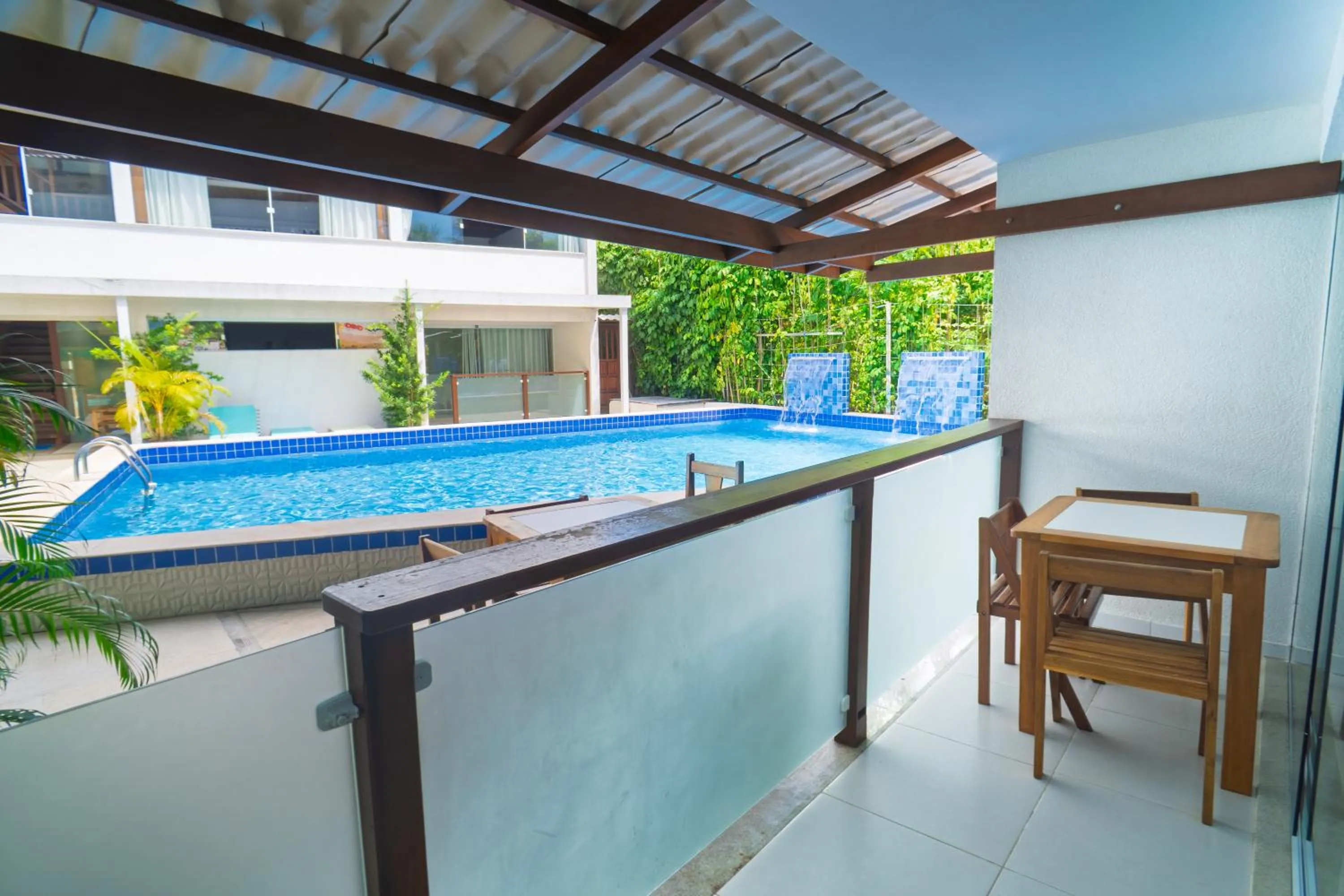 Patio in Brisa do Mar Praia Hotel