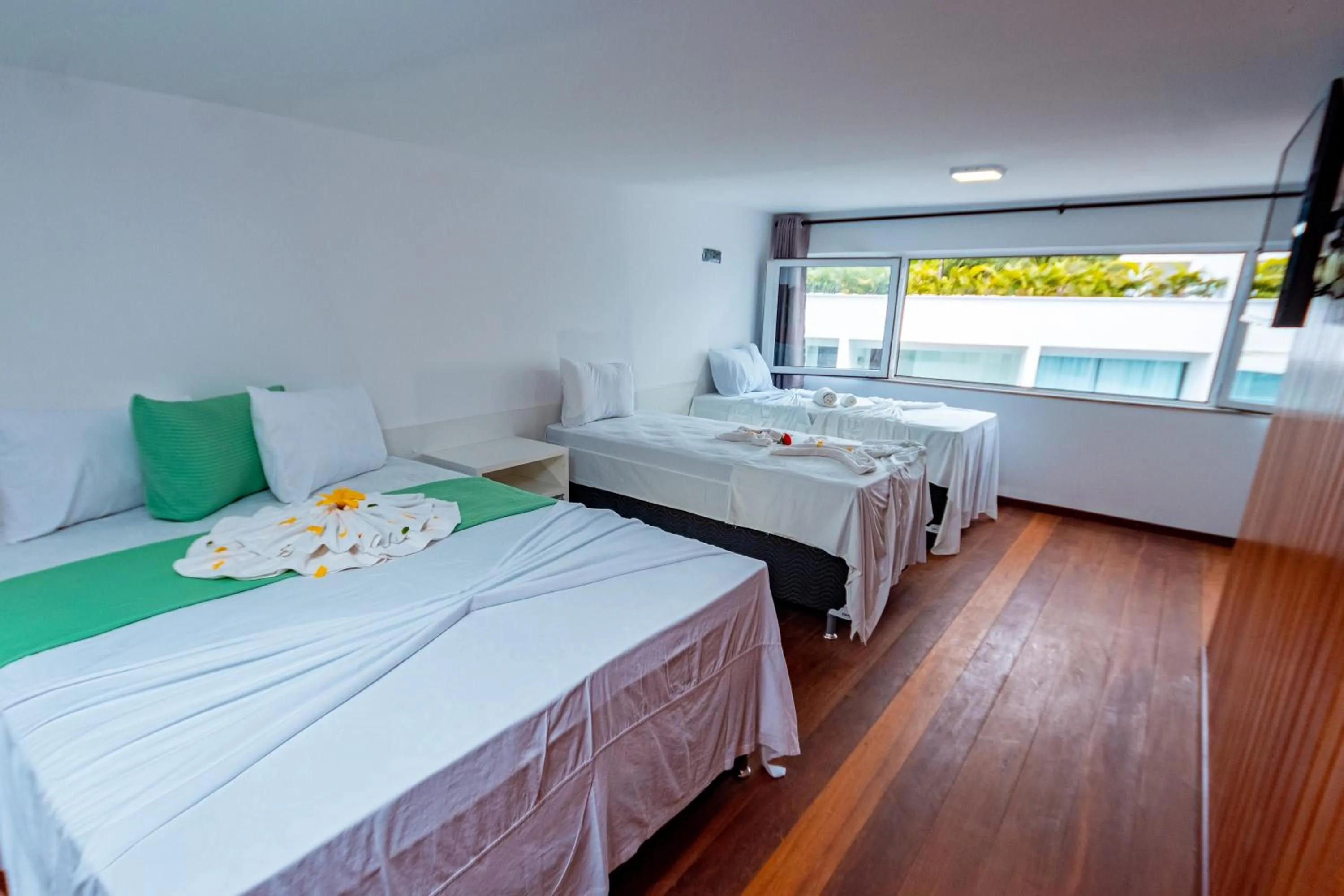 Bed in Brisa do Mar Praia Hotel