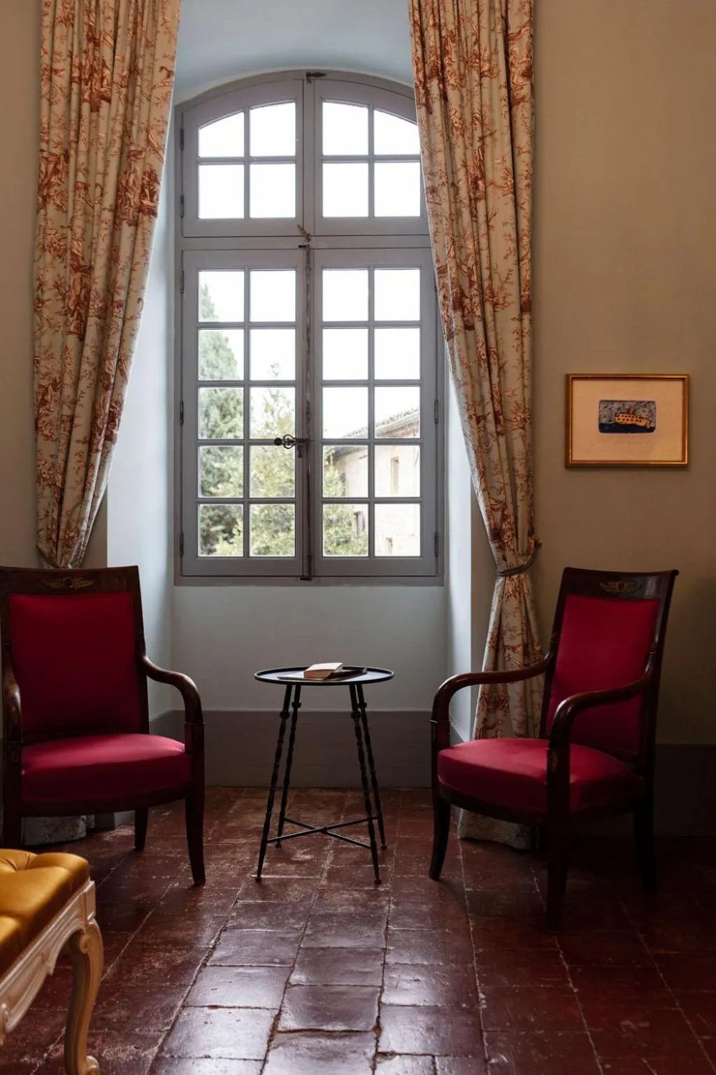 Bedroom in Château de Collias