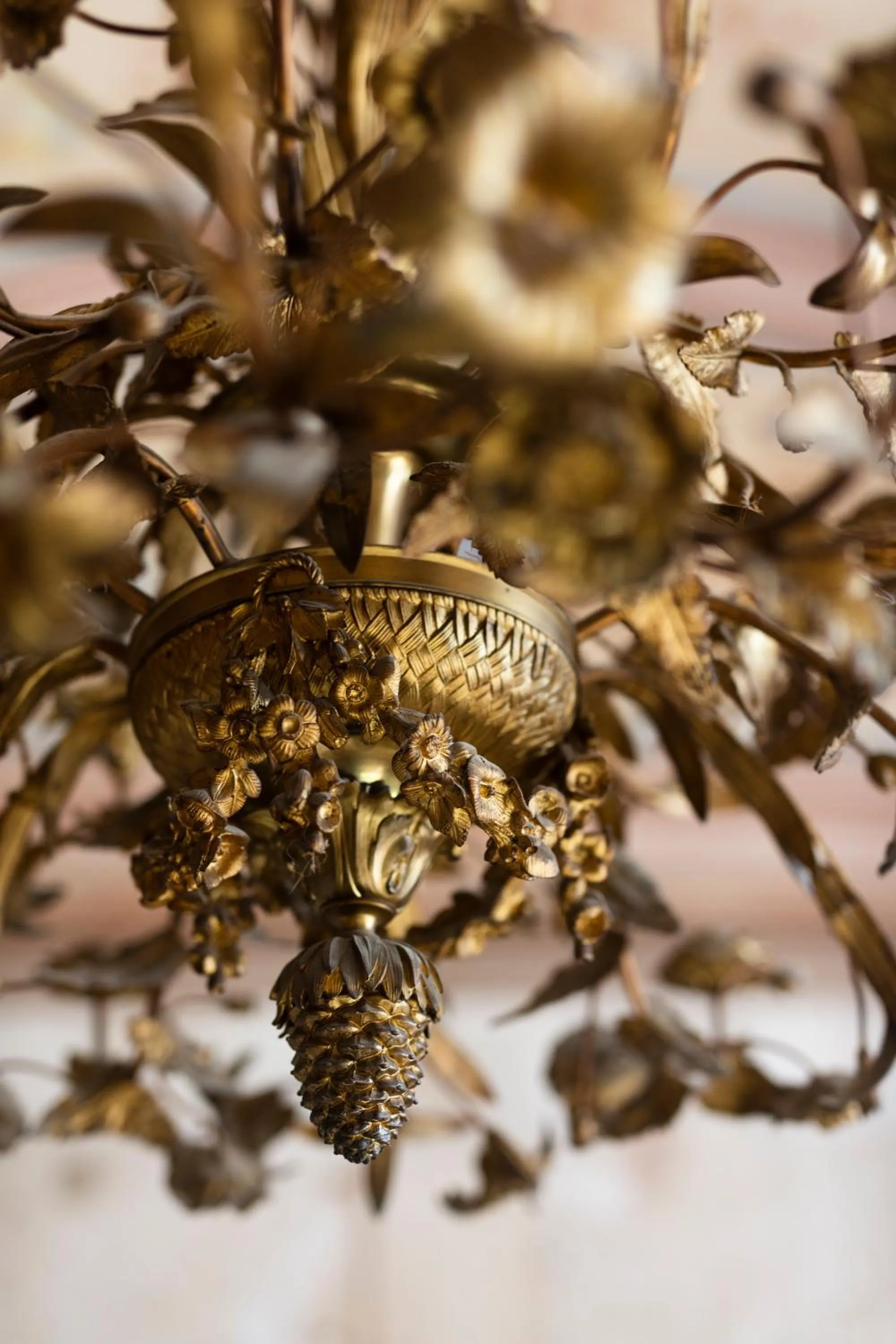 Decorative detail in Château de Collias