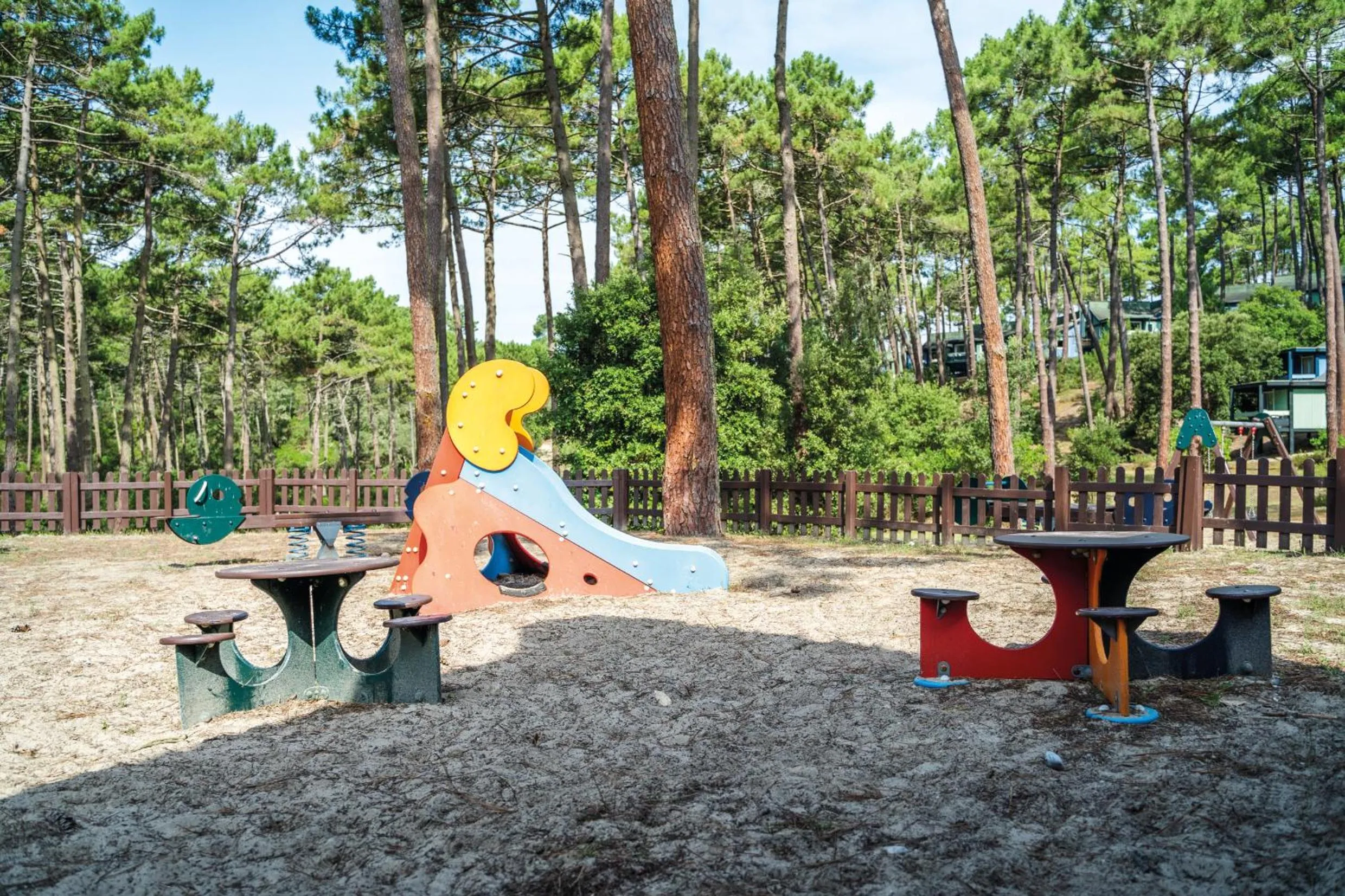 Children play ground in Résidence les Cavales