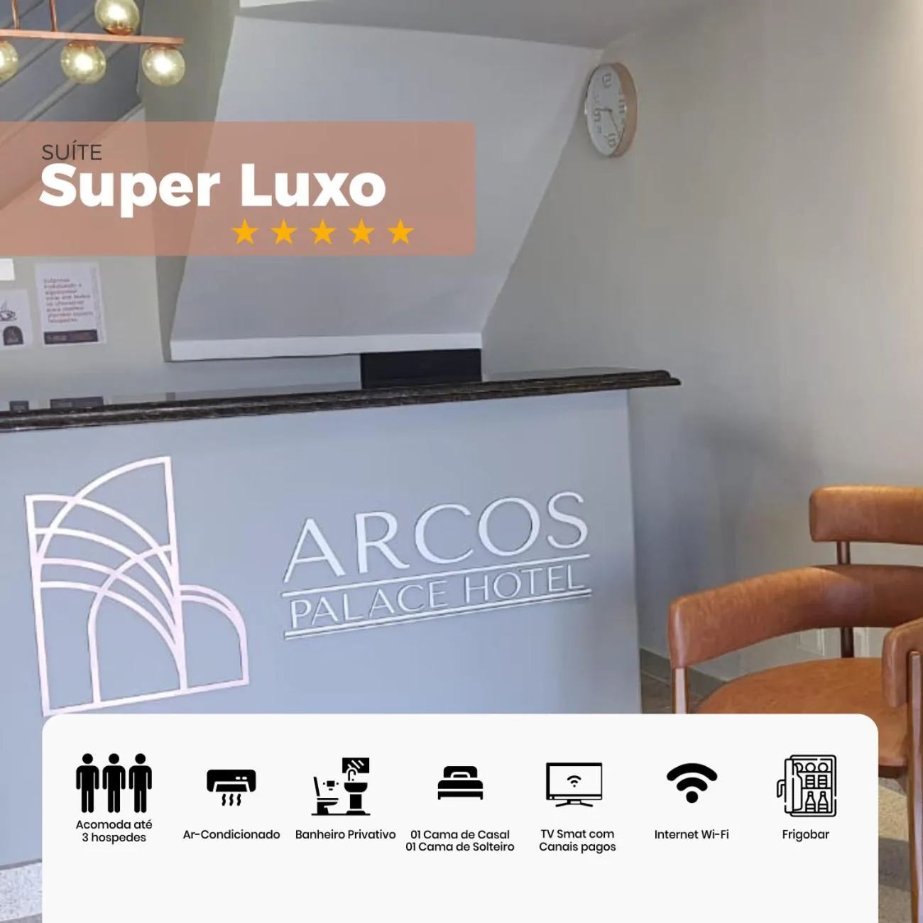 Logo/Certificate/Sign in Arcos Palace Hotel