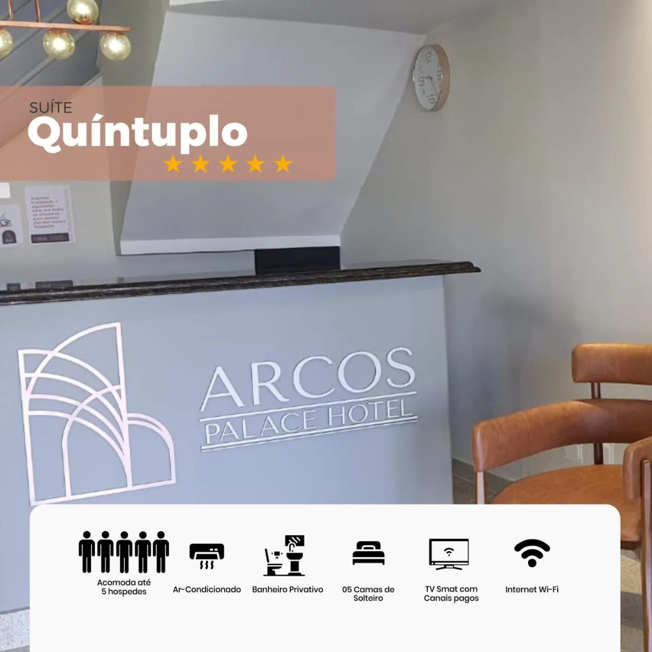 Property logo or sign in Arcos Palace Hotel