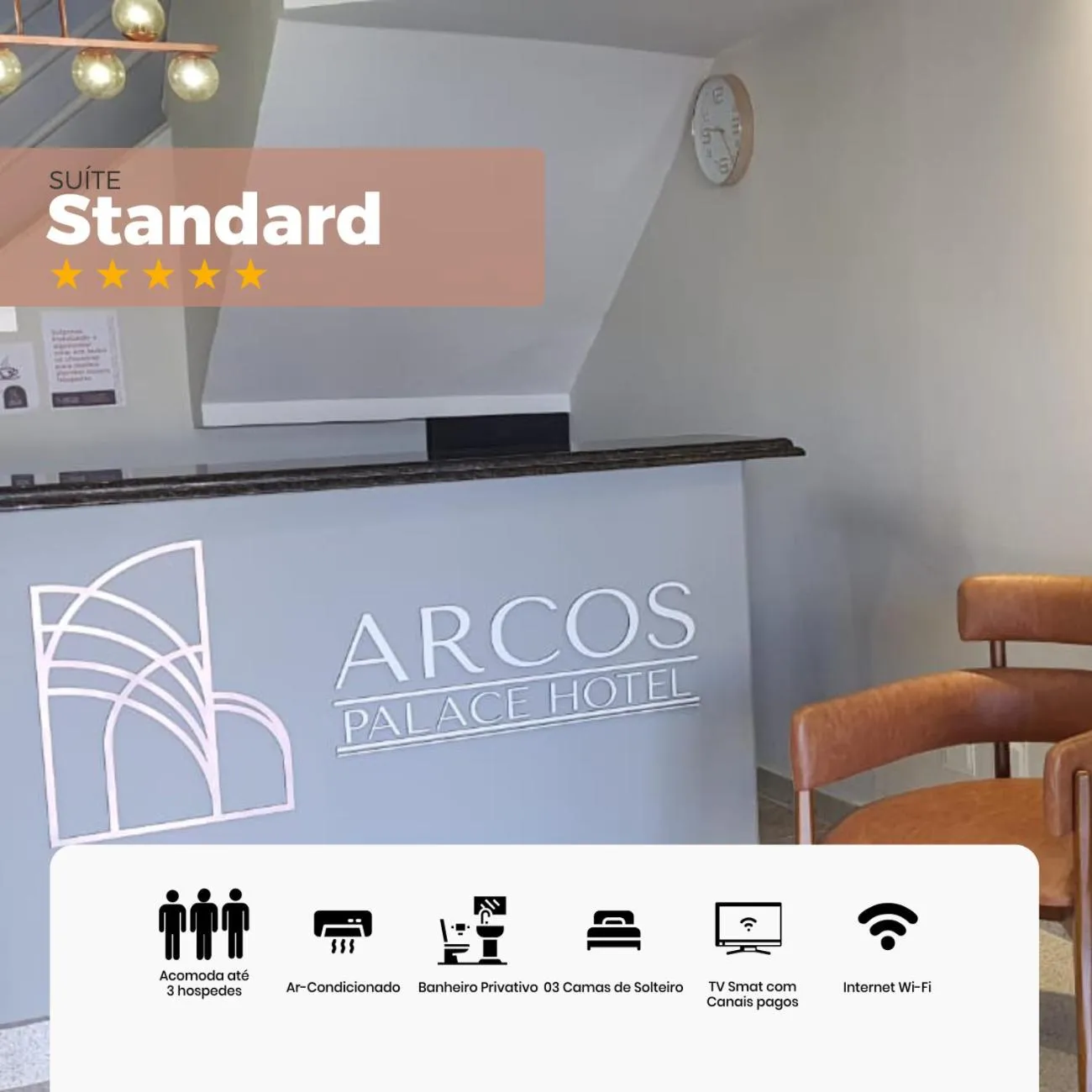 Property logo or sign in Arcos Palace Hotel