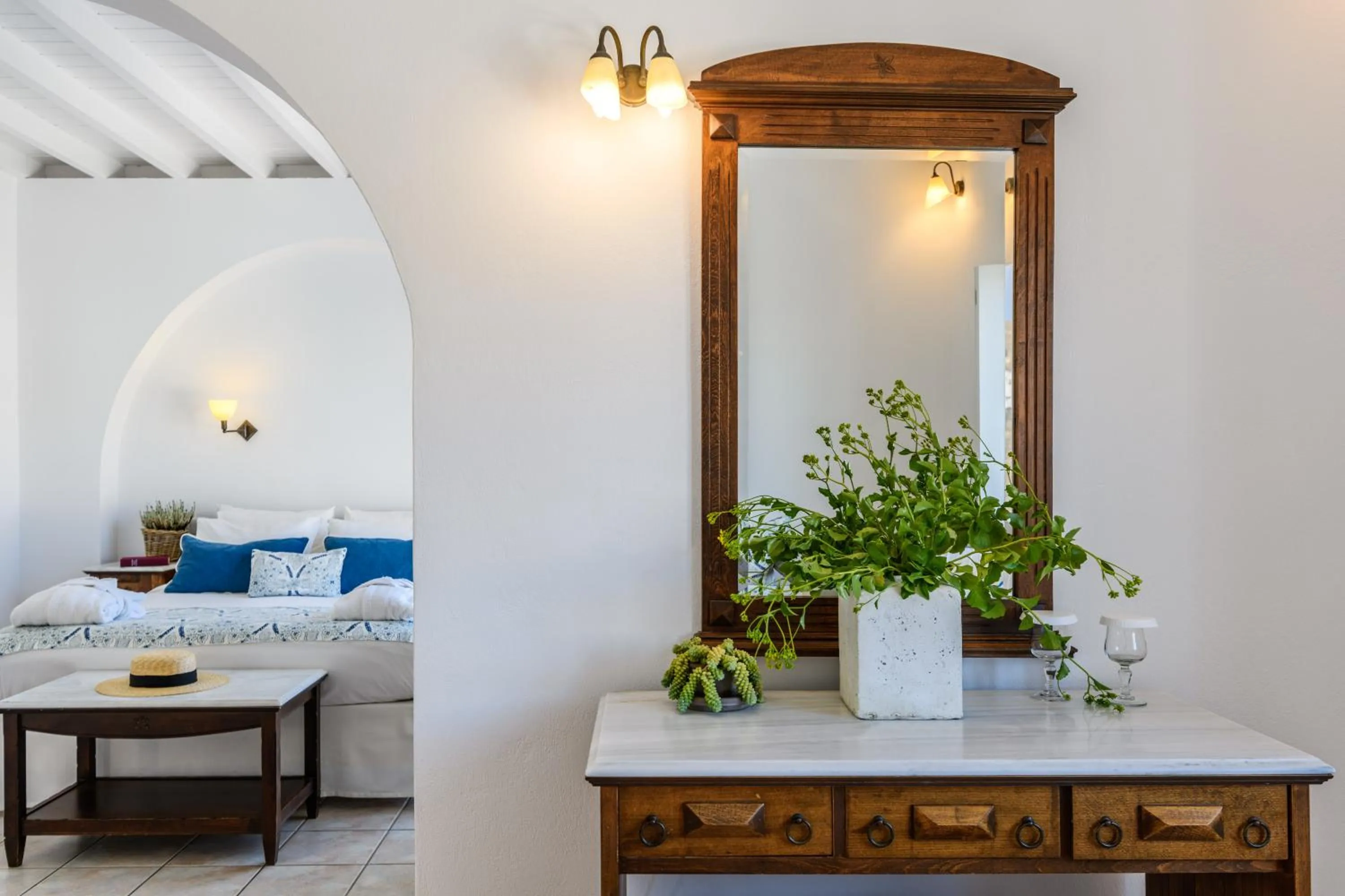 Bed in Pelican Bay Hotel