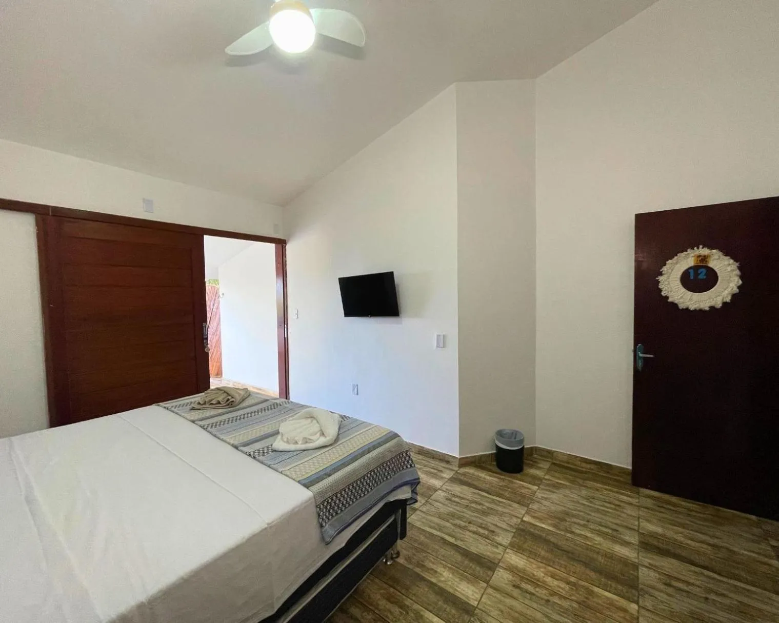 Bedroom, Bed in Manaí Pousada & Beach Club