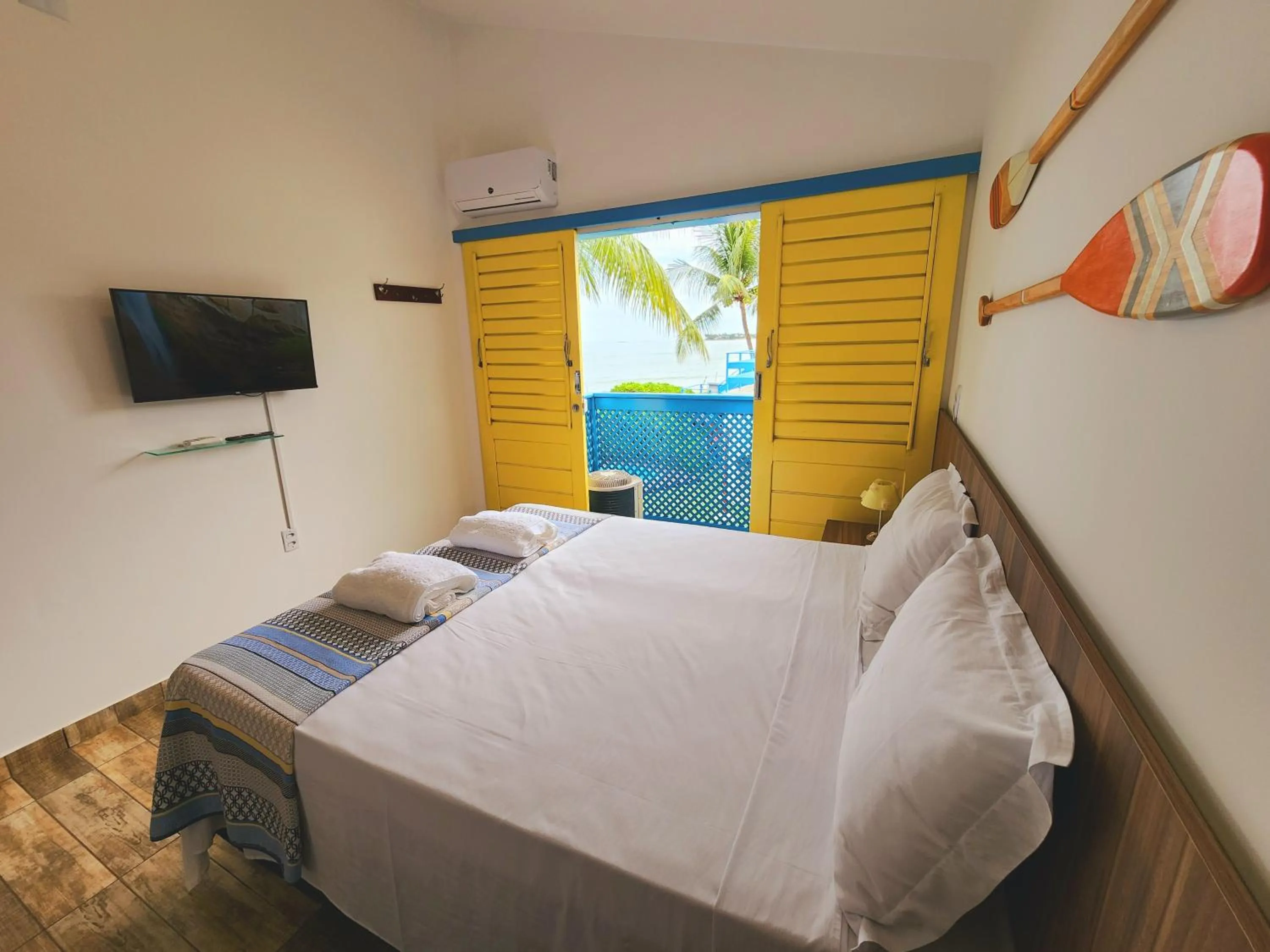 Bedroom, Bed in Manaí Pousada & Beach Club