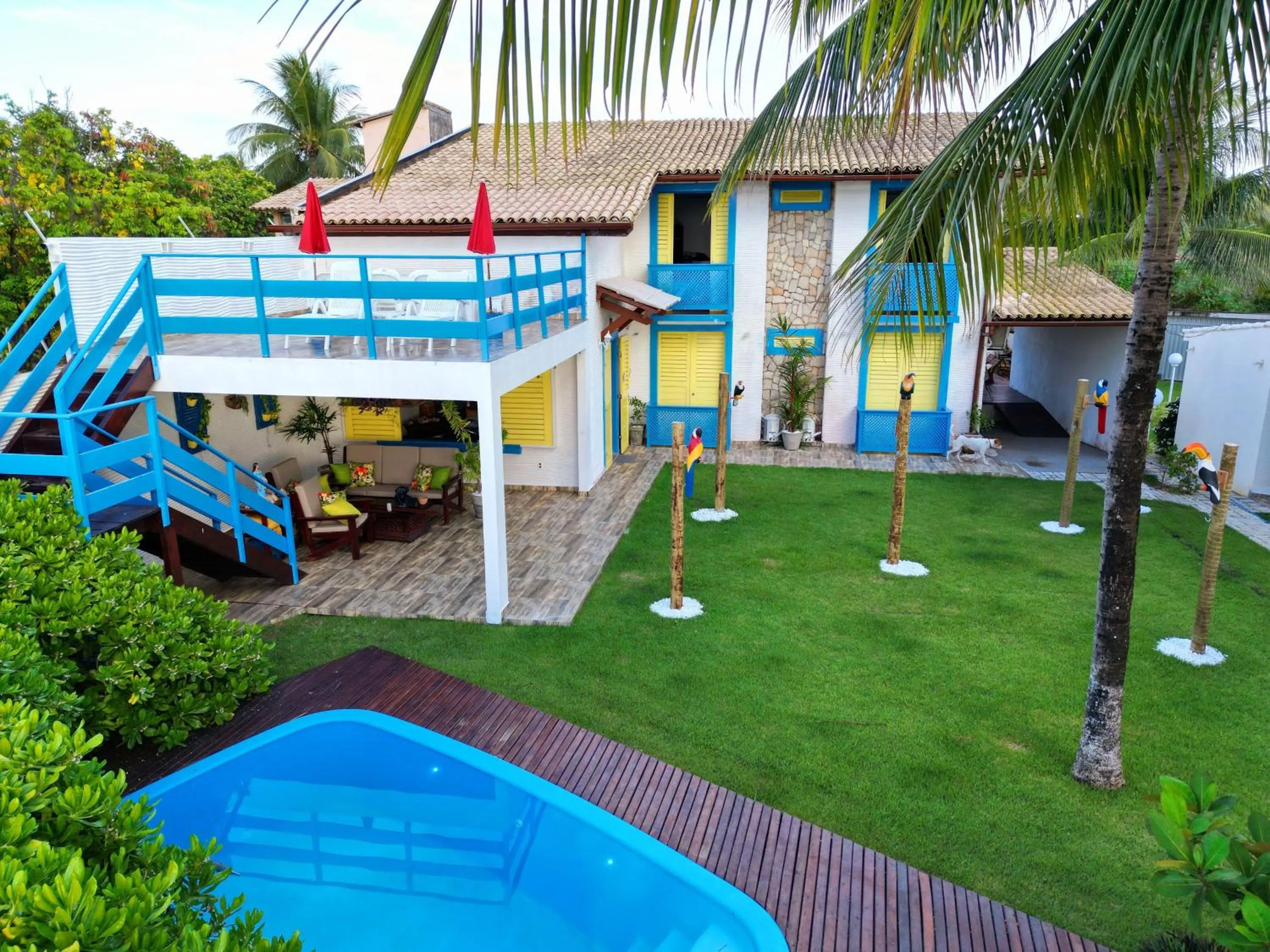 Property building in Manaí Pousada & Beach Club