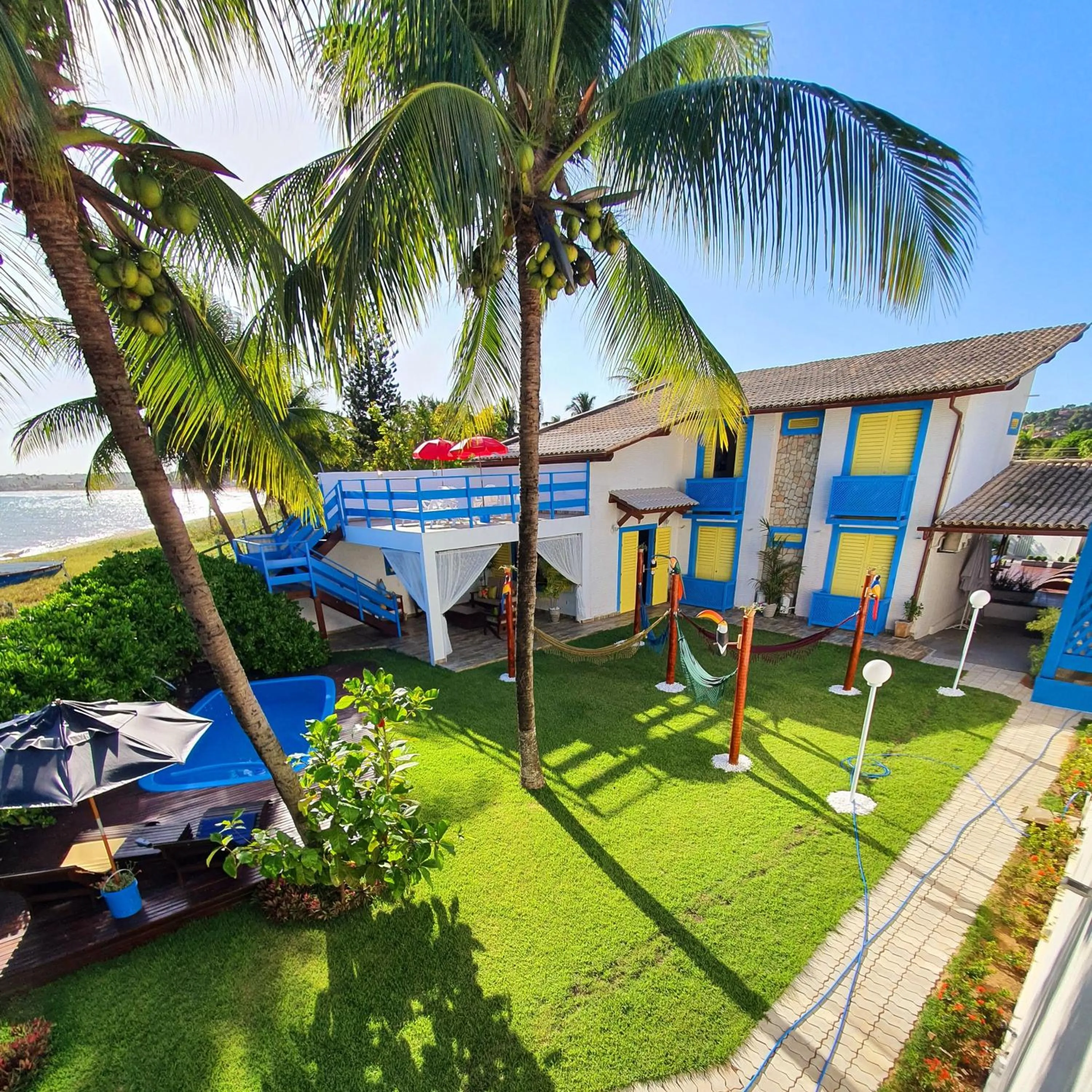 Property building in Manaí Pousada & Beach Club