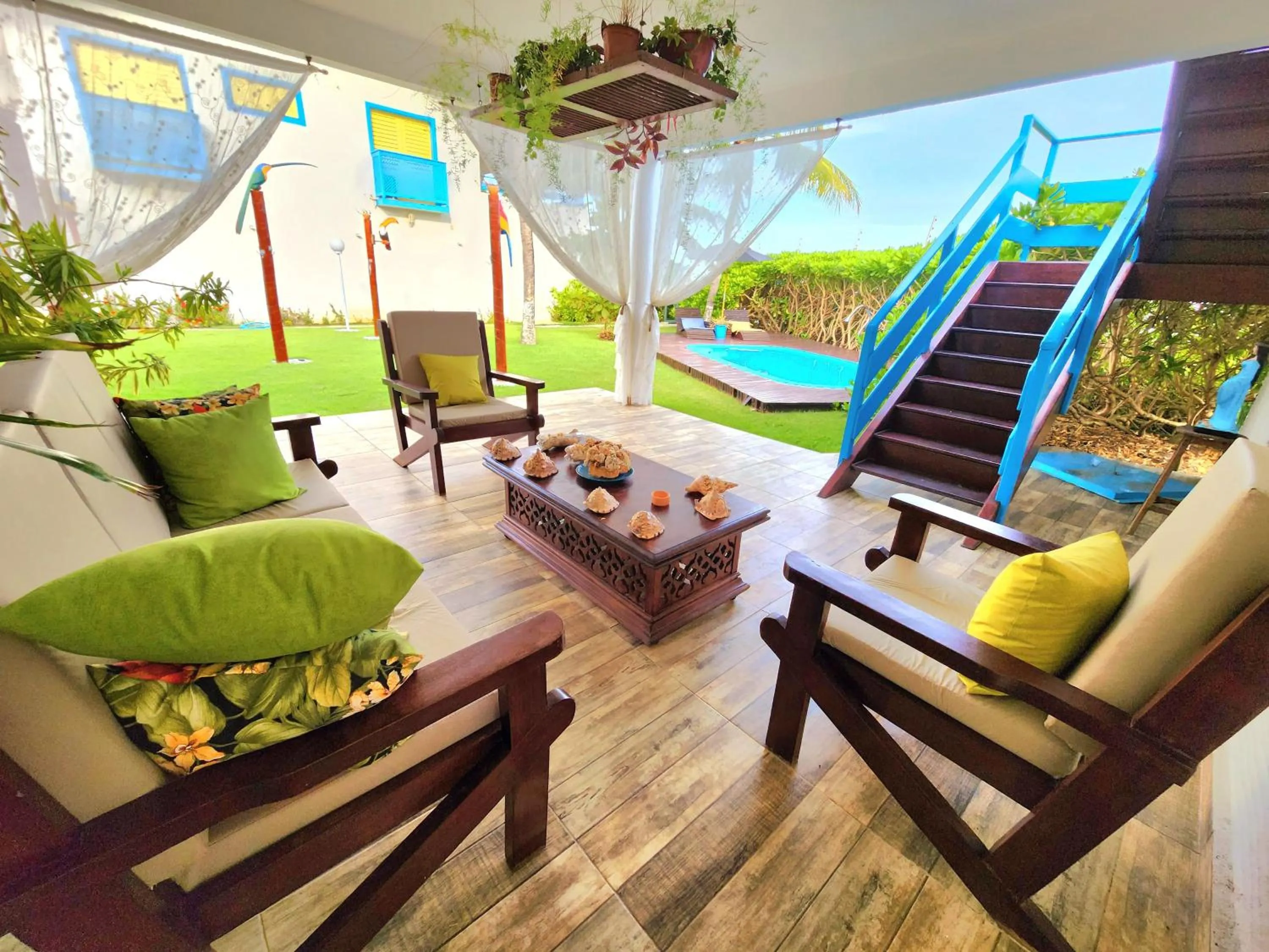 Patio in Manaí Pousada & Beach Club