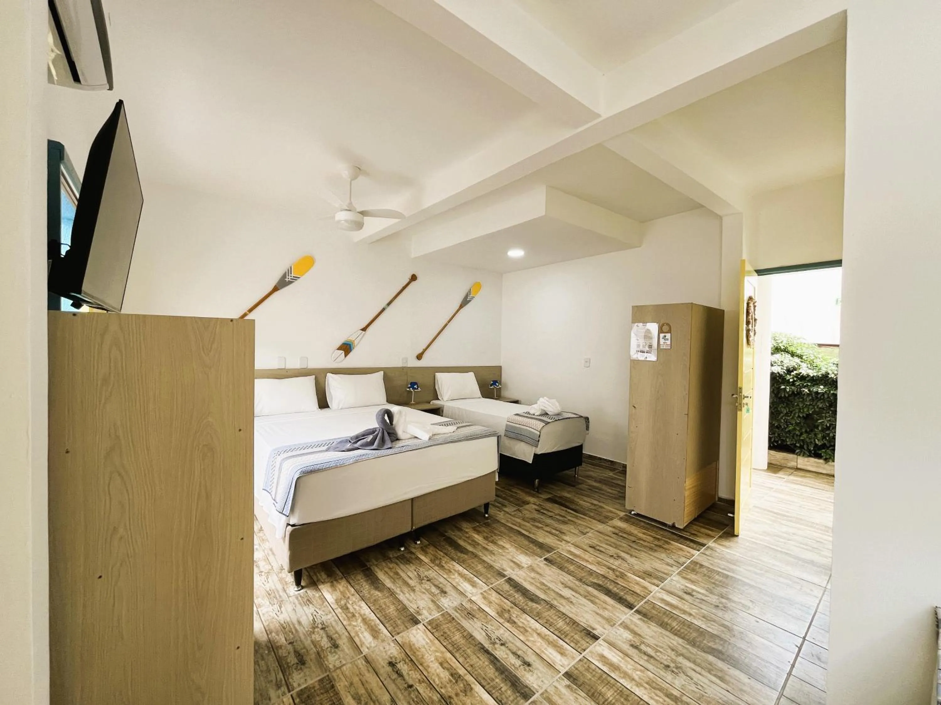 Bedroom, Bed in Manaí Pousada & Beach Club