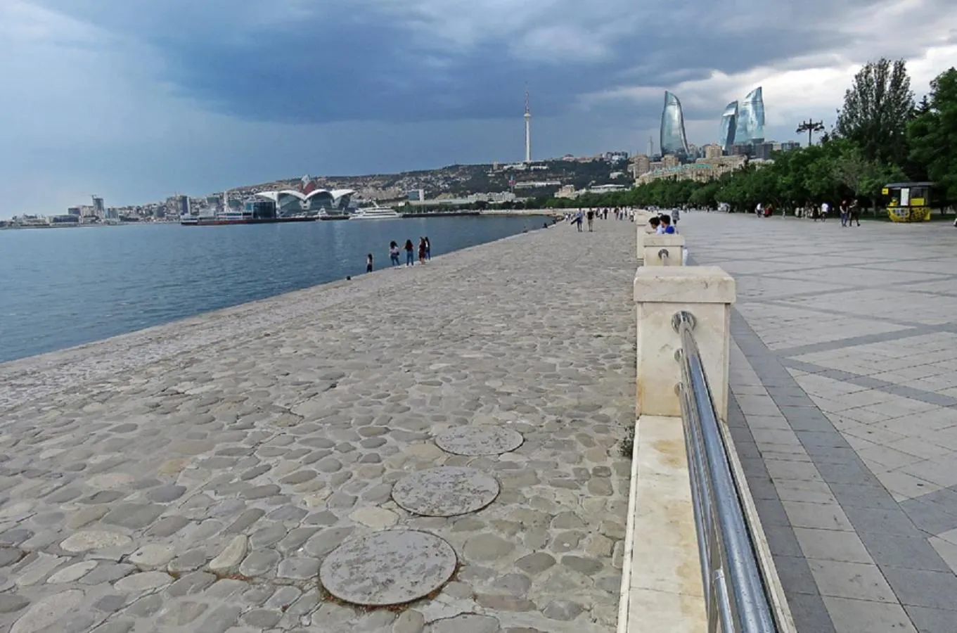 Nearby landmark in Qiz Galasi Hotel Baku