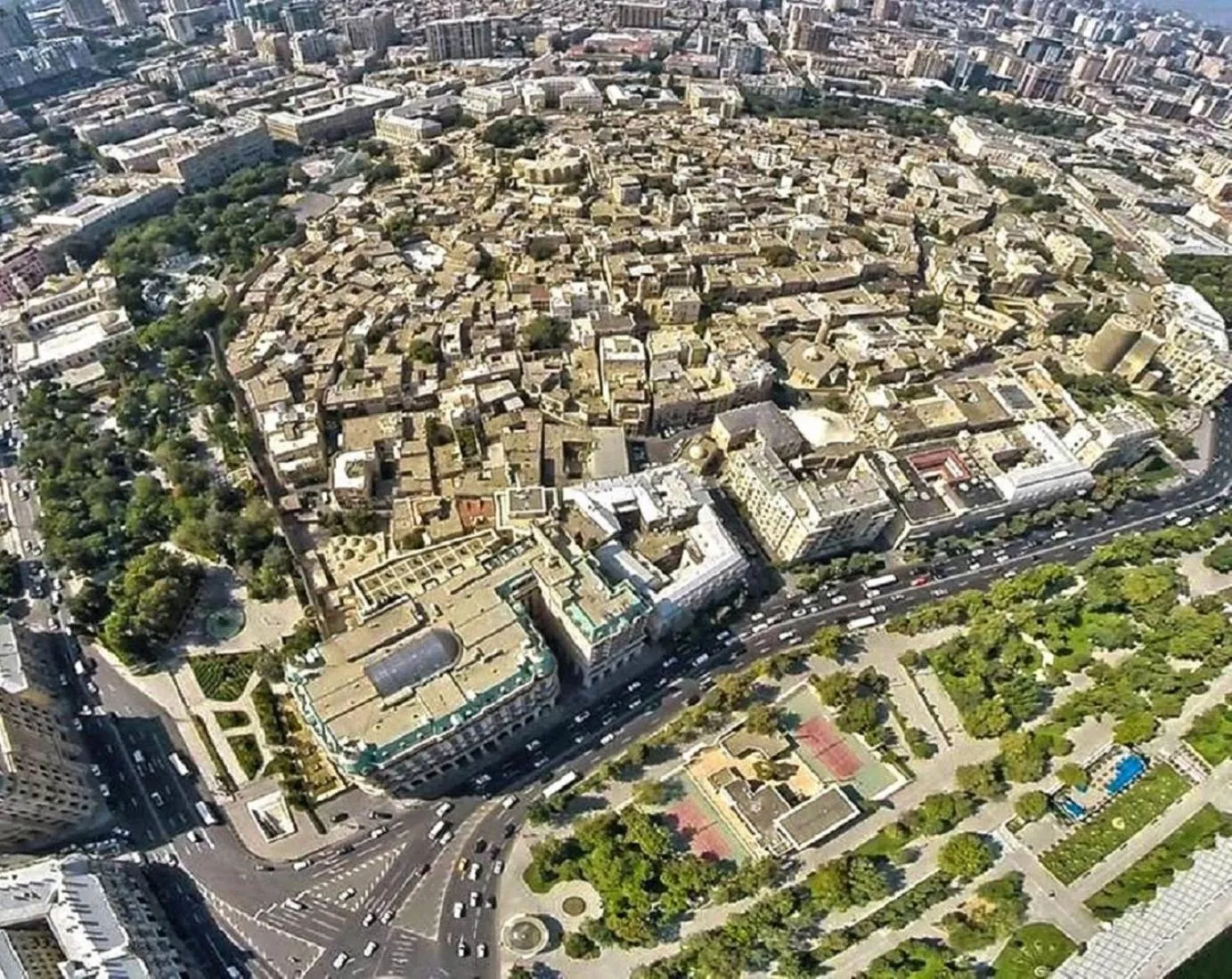 Day in Qiz Galasi Hotel Baku